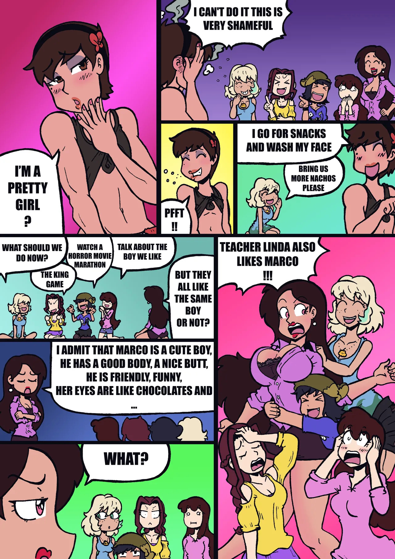 [MALANDRA-PARODIAS] MARCO HAREM WORLDS SCHOOL - Page 76