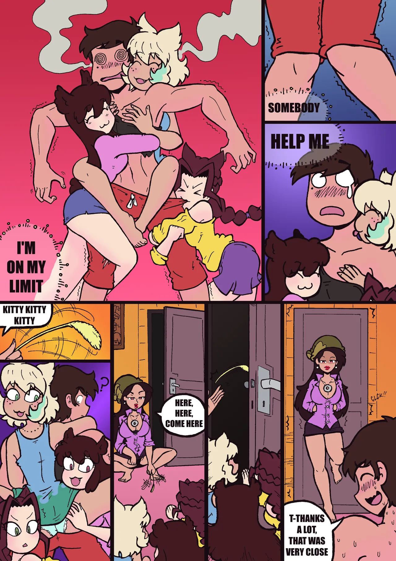 [MALANDRA-PARODIAS] MARCO HAREM WORLDS SCHOOL - Page 84