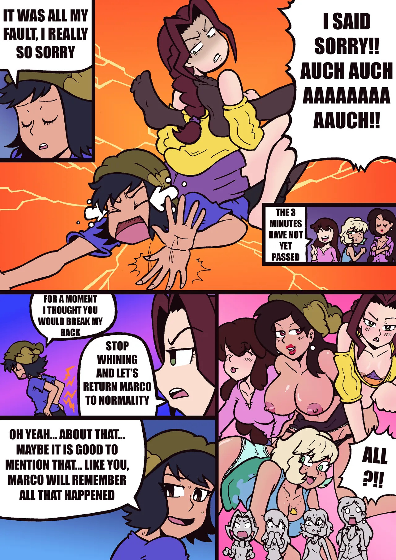 [MALANDRA-PARODIAS] MARCO HAREM WORLDS SCHOOL - Page 91
