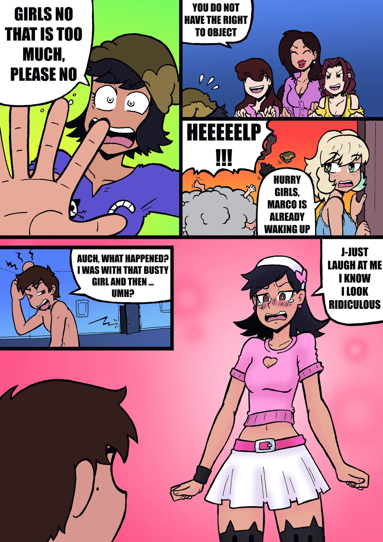 [MALANDRA-PARODIAS] MARCO HAREM WORLDS SCHOOL - Page 92