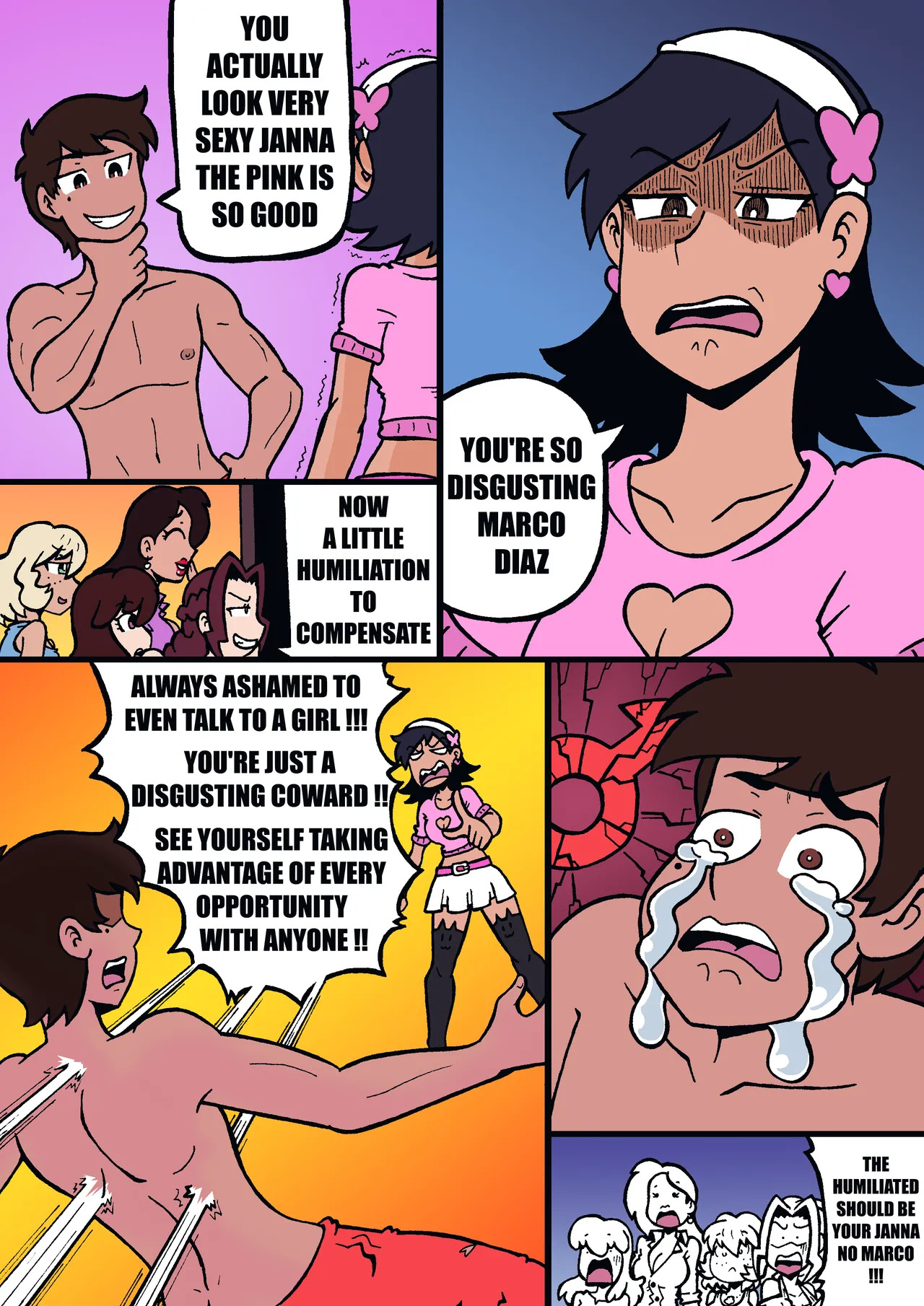 [MALANDRA-PARODIAS] MARCO HAREM WORLDS SCHOOL - Page 93