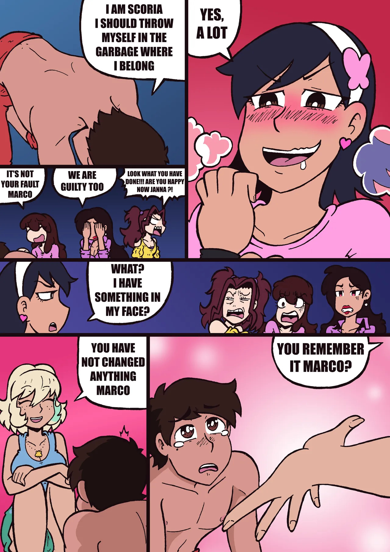 [MALANDRA-PARODIAS] MARCO HAREM WORLDS SCHOOL - Page 95