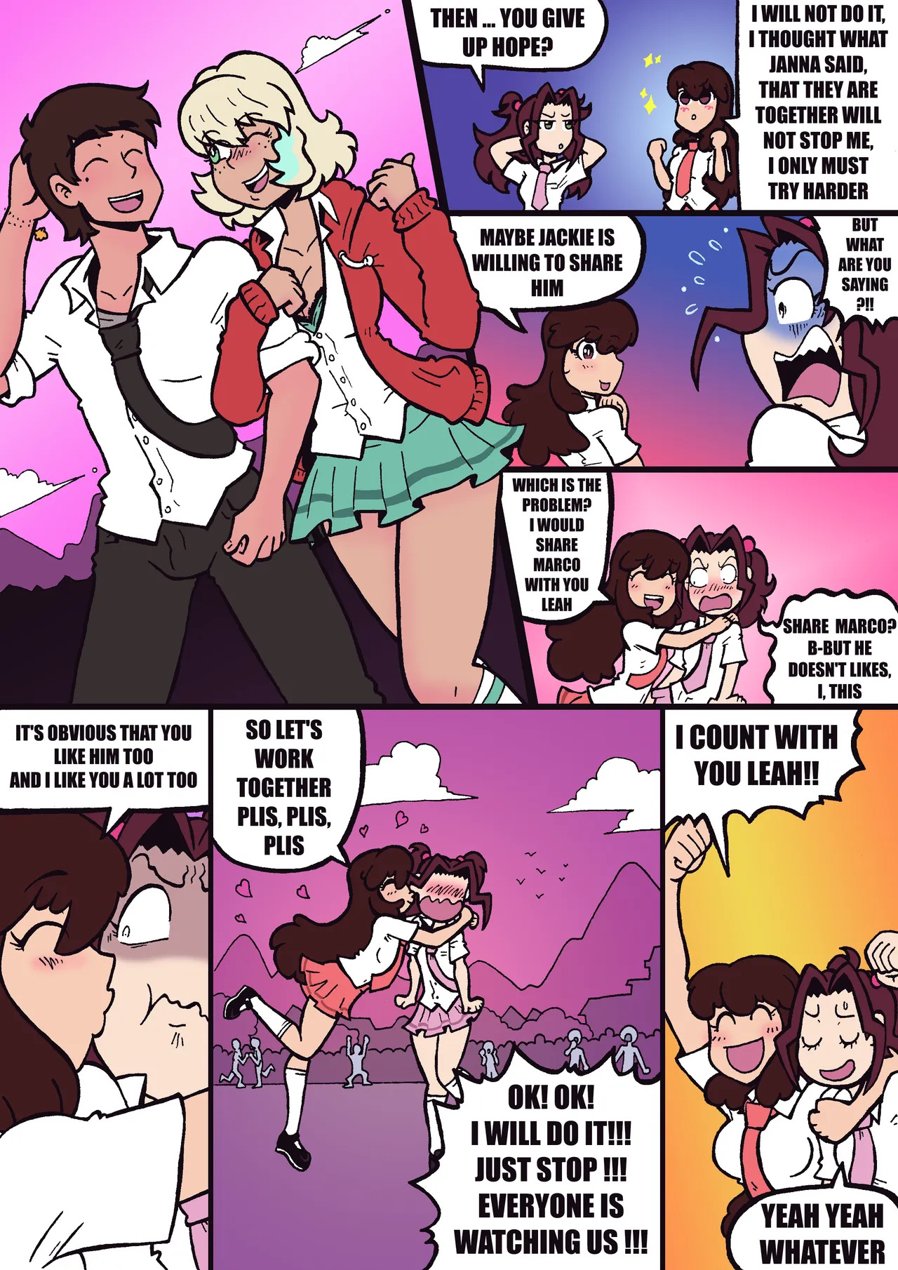 [MALANDRA-PARODIAS] MARCO HAREM WORLDS SCHOOL - Page 98