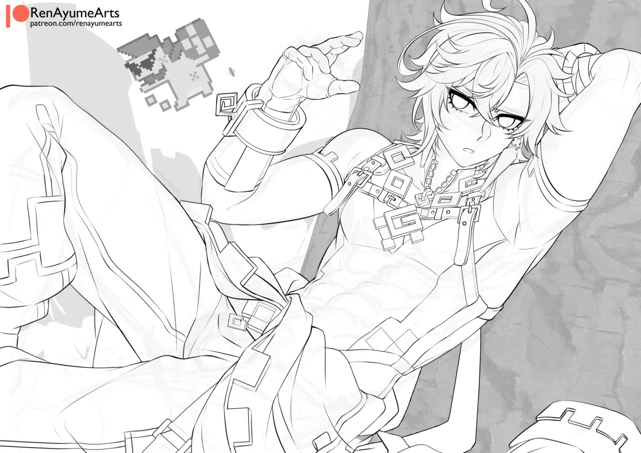[renayumearts] Kinich (Genshin Impact) - Page 90