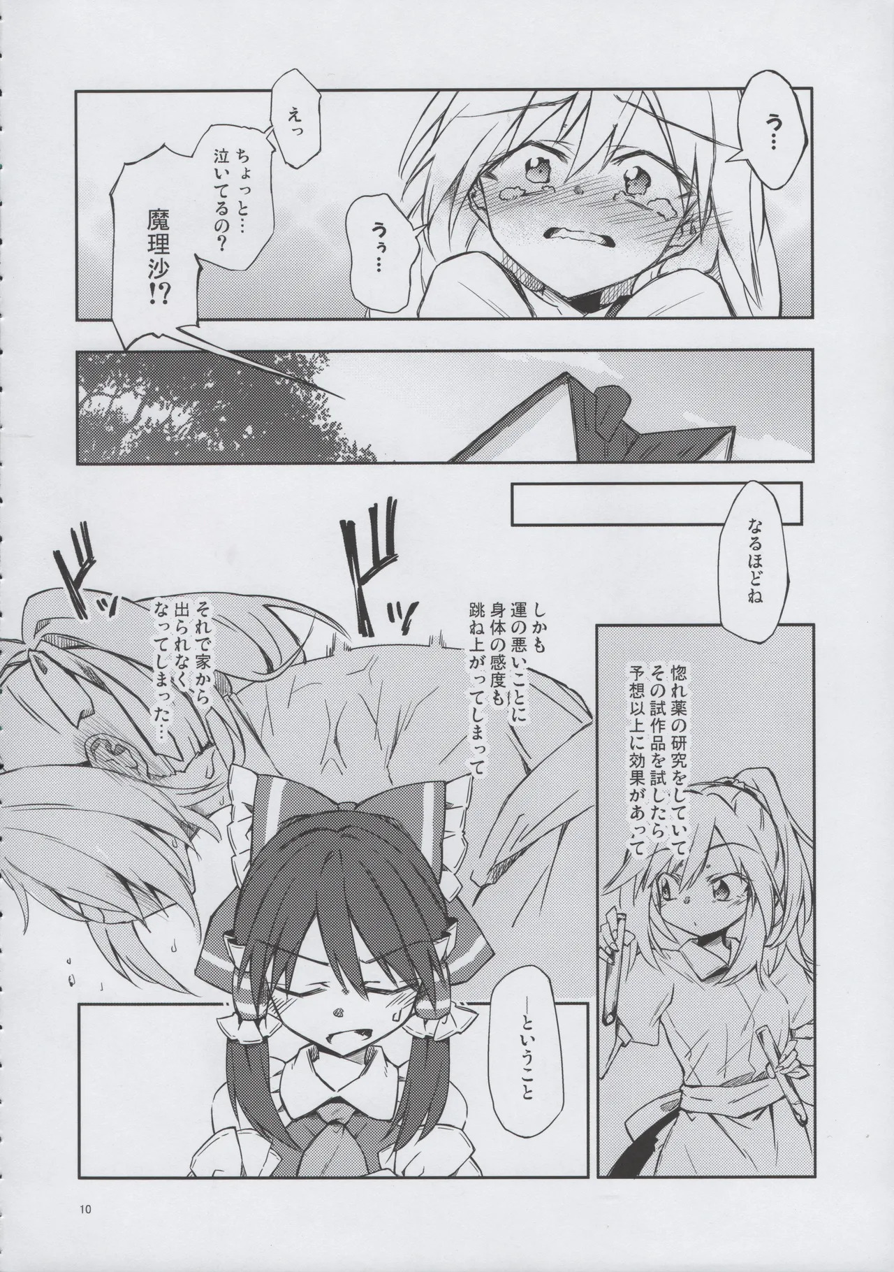 (Shuuki Reitaisai 5) [Inadahime (Ina)] Osanaki Retsujou no Yukue (Touhou Project) - Page 9