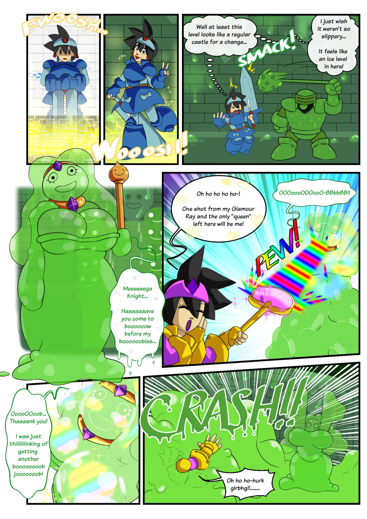 (FieryJinx) COMMISSION: Mega Knight XXX - Page 10