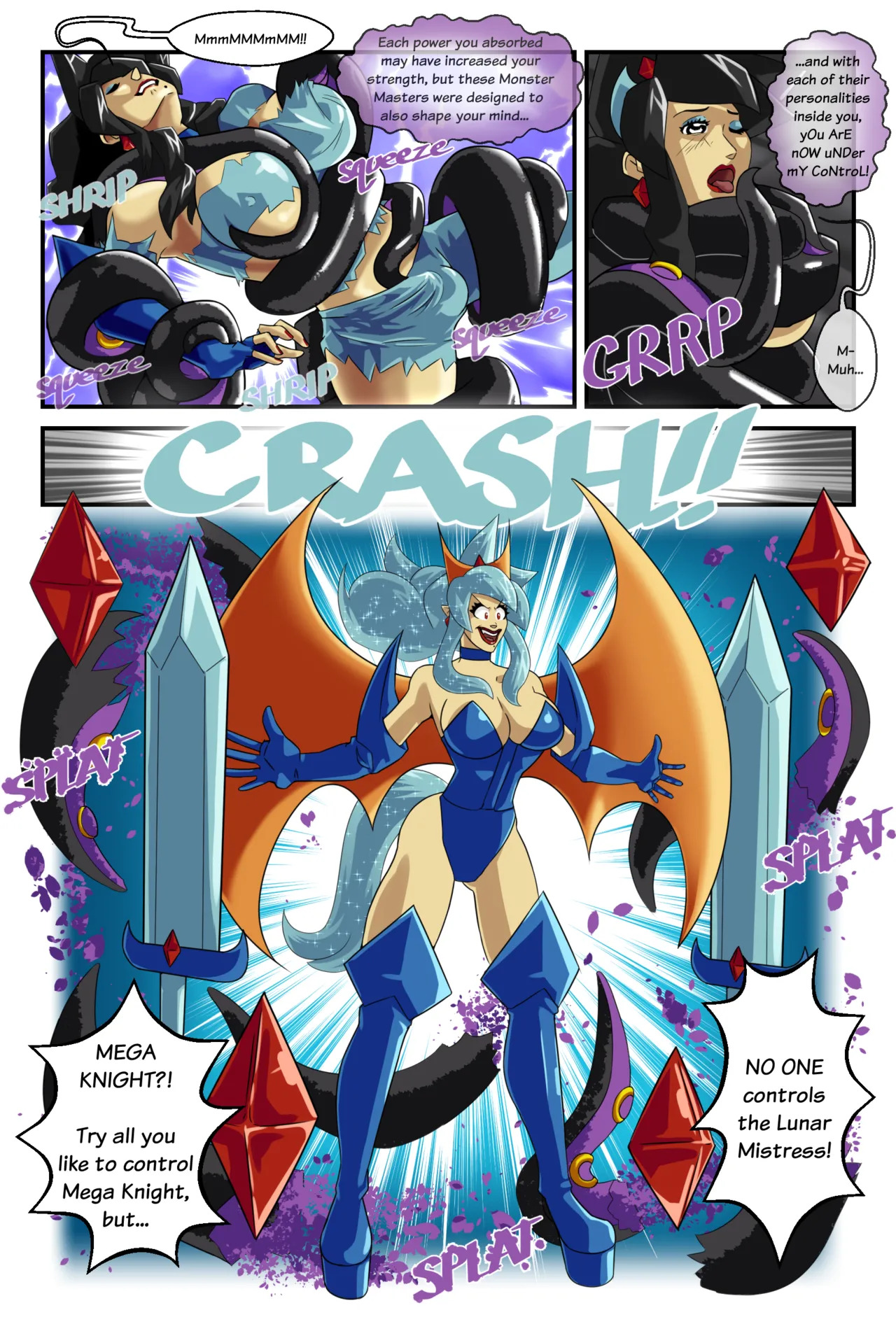 (FieryJinx) COMMISSION: Mega Knight XXX - Page 28