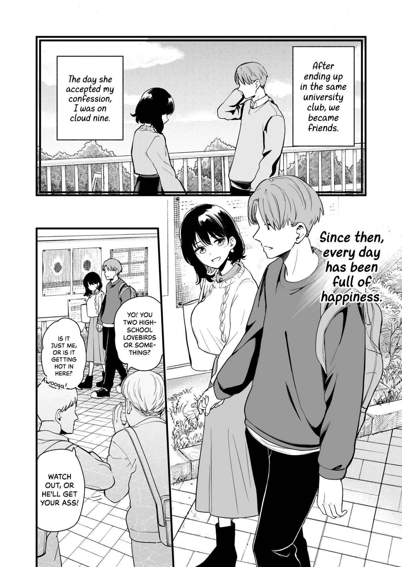 [Hirono-ke (Hiro Hirono)] Seiso na Kanojo no Midareta Sugata ga Mite Mitai | To See Her Saintly Self, Sullied [English] [Cuddlebuns] - Page 4