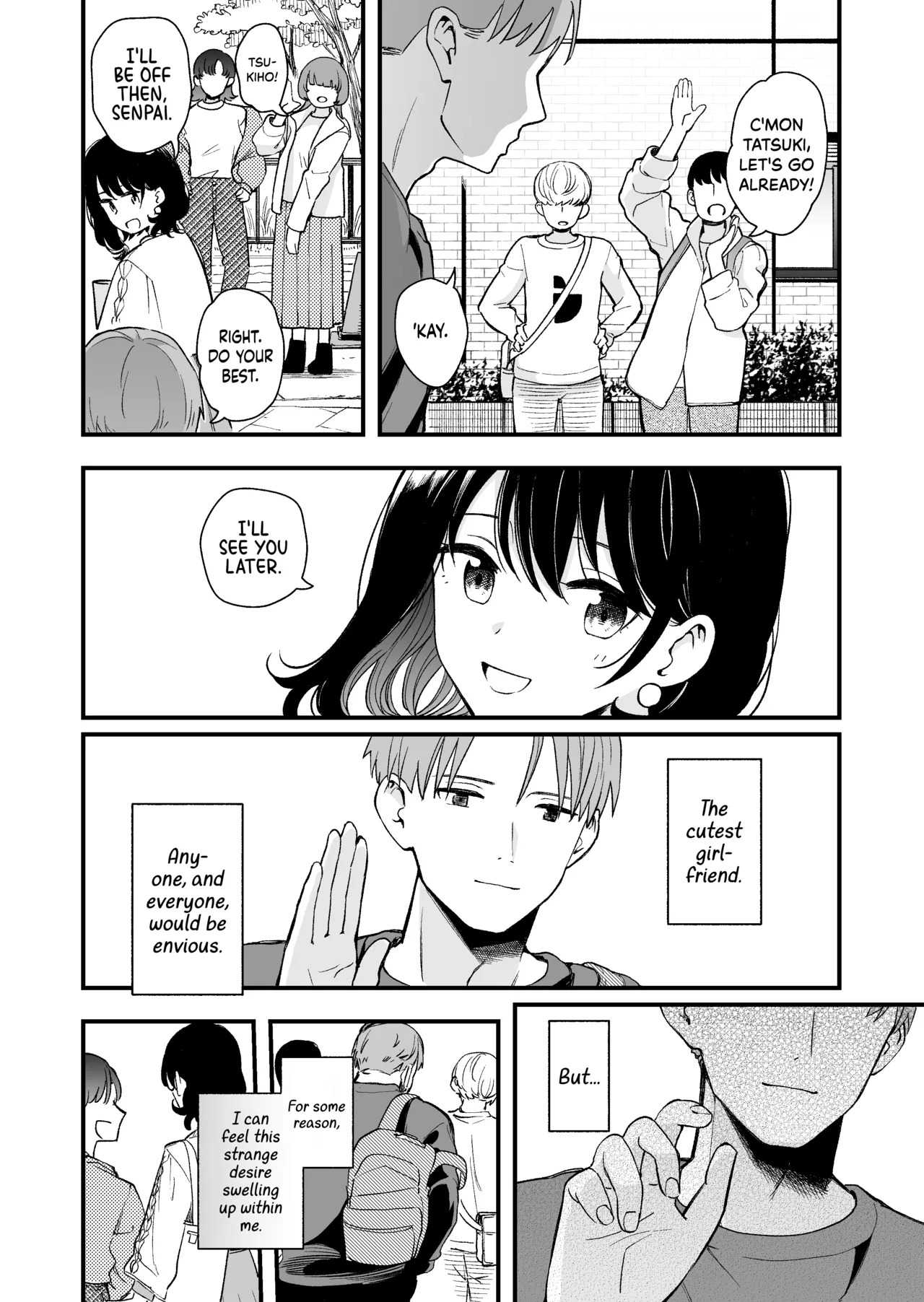 [Hirono-ke (Hiro Hirono)] Seiso na Kanojo no Midareta Sugata ga Mite Mitai | To See Her Saintly Self, Sullied [English] [Cuddlebuns] - Page 5
