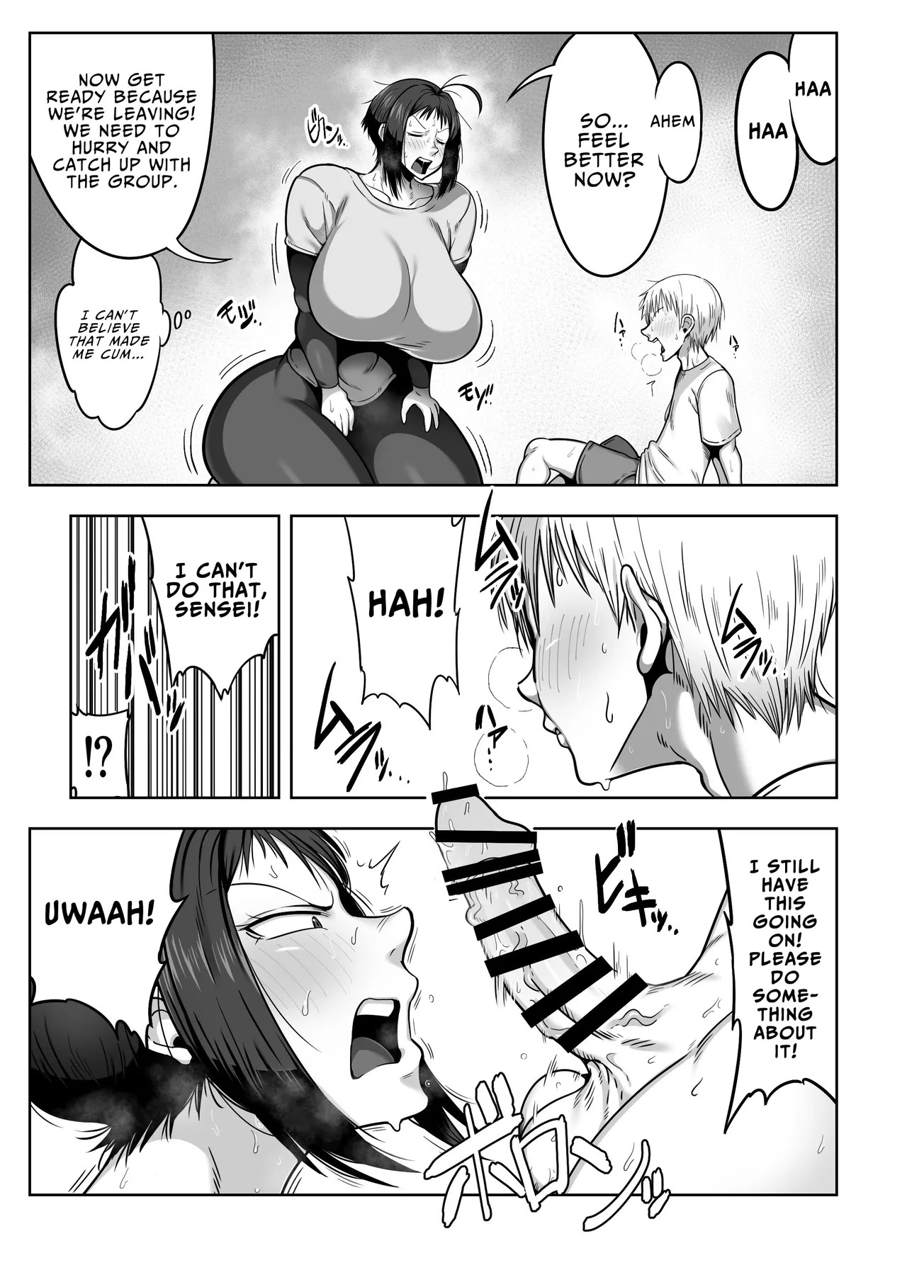 [Cranky-ya (Cranky)] Dekashiri Sensei ~Akogare no Sensei no Kyojiri o Yamagoya de Hitorijime suru Hanashi | Fatass Teacher ~The Story Of How I Made My Teacher With The Fat Ass I'm Crazy About All To Myself In A Mountain Shack~ [English] [JIGECCHI] - Page 15