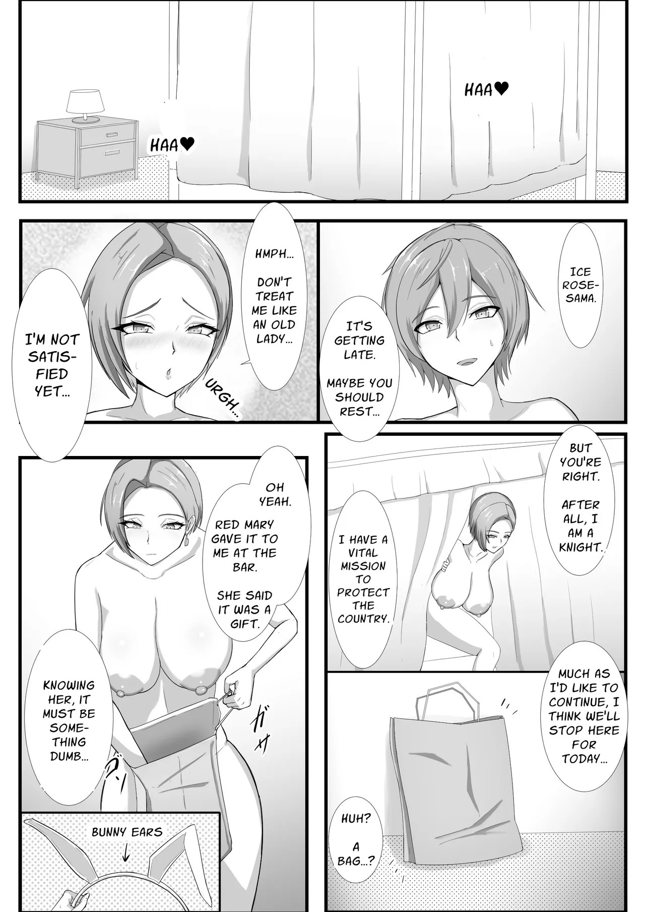 [bluevery] First Love Tale of an Arrogant, Stubborn, 44 Year Old Knightess [English] [Solid Rose] - Page 43