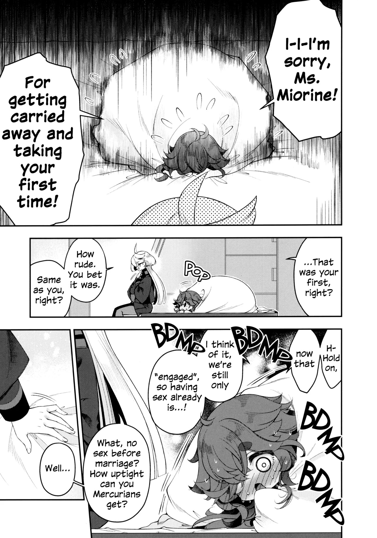 (Hoshi ni Negai o 2025)  Perfect Communication (Mobile Suit Gundam: The Witch from Mercury) [English] - Page 32
