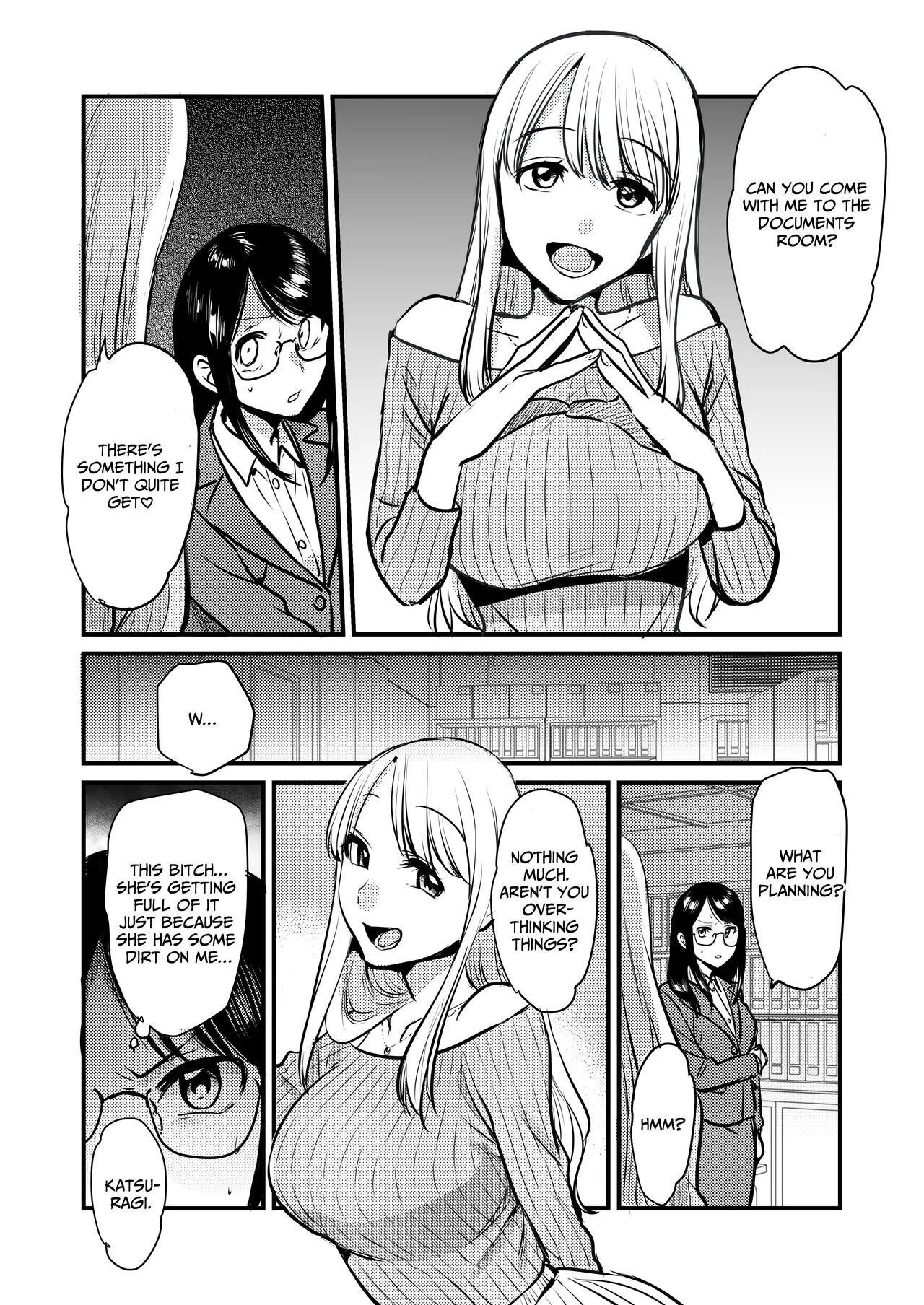 [GENJU MINZOKU (Sato) ] Shanai no Himegoto ~Stress Kaishou ni Kaisha no Toilet de Onani shite itara, Kouhai ni Kikarete shimatte ita Hanashi~ | Workplace Rendezvous ~Caught Masturbating in the Company Restroom by My Subordinate~ [English] [IXIA WORKS] - Page 12