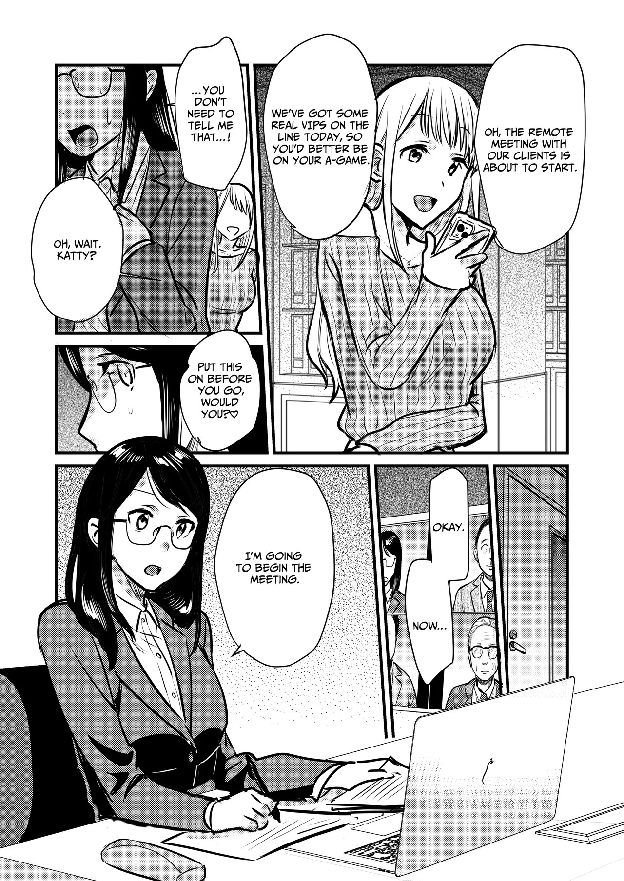[GENJU MINZOKU (Sato) ] Shanai no Himegoto ~Stress Kaishou ni Kaisha no Toilet de Onani shite itara, Kouhai ni Kikarete shimatte ita Hanashi~ | Workplace Rendezvous ~Caught Masturbating in the Company Restroom by My Subordinate~ [English] [IXIA WORKS] - Page 19