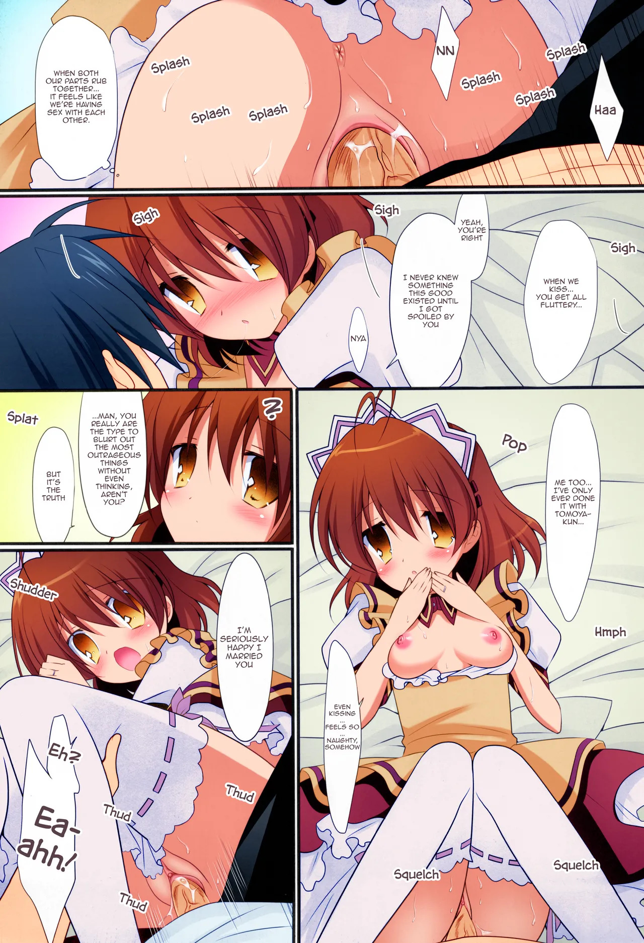 (CT17) [against (Sumii)] Yomenado | WIFED: That Time My Wife Came Home in Her Uniform, So I Creampied Her All Night! (Clannad) [English] {Awesome Sauce} [Hen_Colorist] [Colorized] [Decensored] - Page 12
