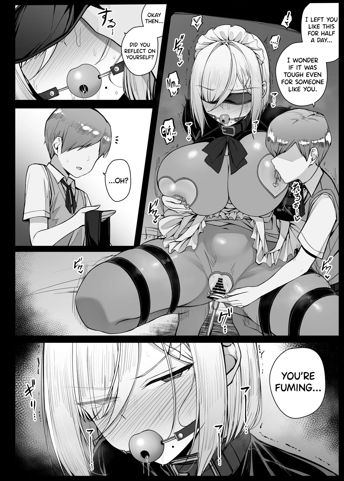 [Liyoosa] Bouchama ni Sakaratte, Shitsukerareru Koto ni natta Maid-san [English] [biribiri] - Page 4