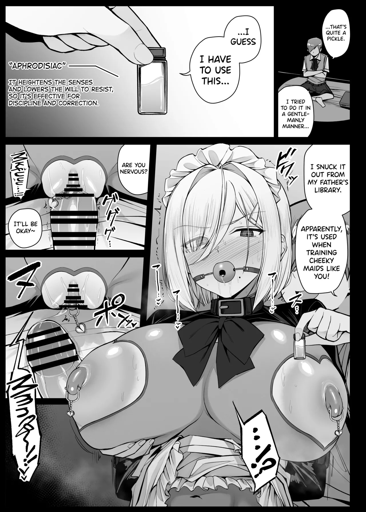 [Liyoosa] Bouchama ni Sakaratte, Shitsukerareru Koto ni natta Maid-san [English] [biribiri] - Page 5