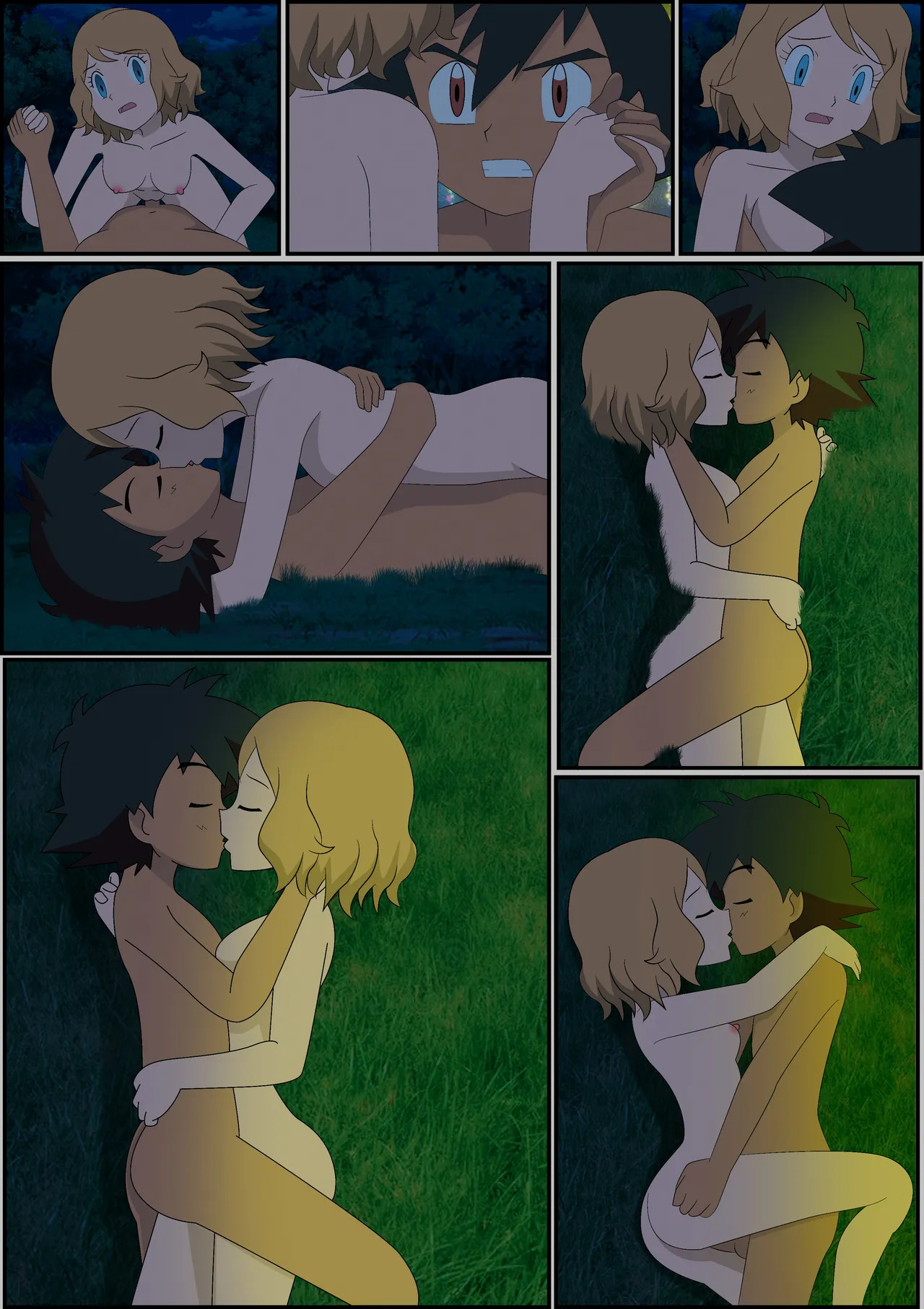 [GHTA] (Ang Sayaw) Pokeporn: Under the pledging tree! Ash X Serena - Page 20