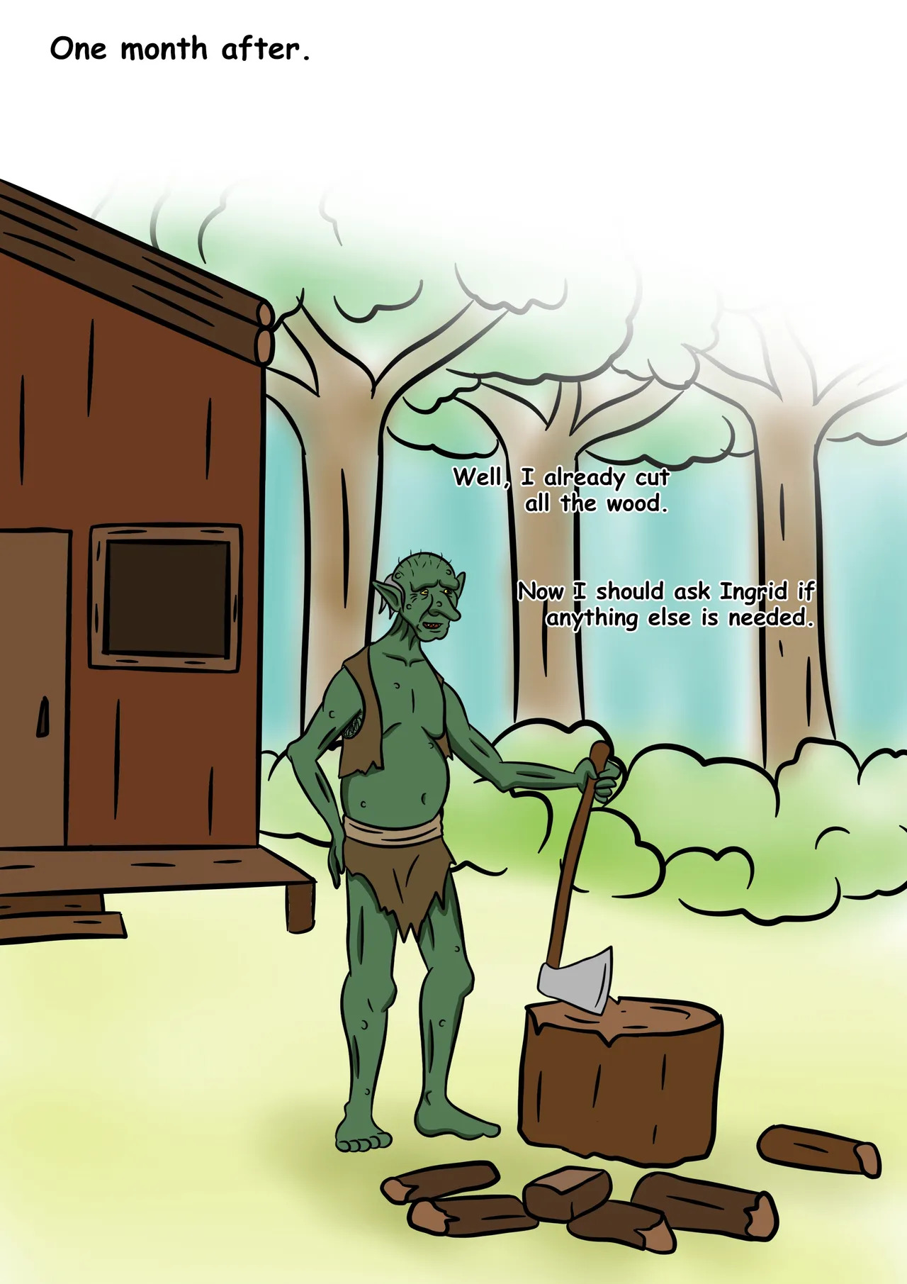 Nuevo Hogar para el viejo Goblin - Page 9