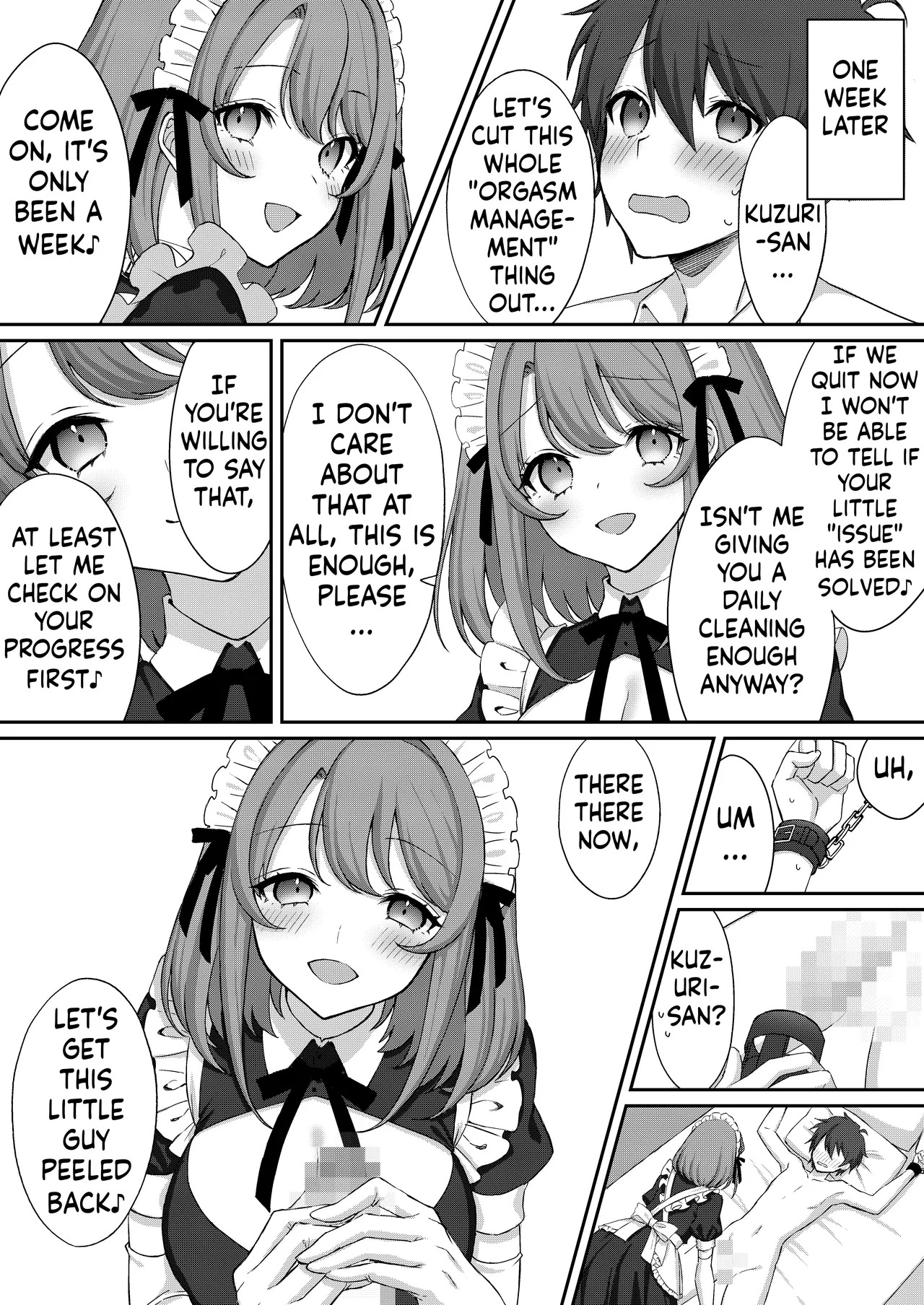 [Dokutoku no M (Sagano Katsuma, Akatsuki Shion)] Kounin Shasei Kanrishi Ch. 20XX00632 Ayakashime Kuzuri[English][ushirotranslations] - Page 10
