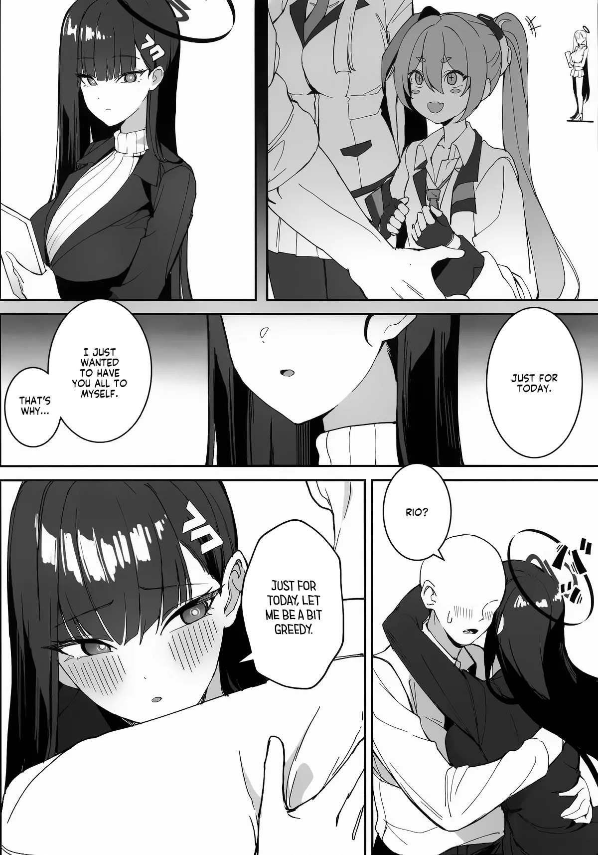 (COMIC1☆26) [Tabete mo Ii (OA)] Sensei to Issho ni II (Blue Archive) [English] [Tea Party Scans] - Page 15