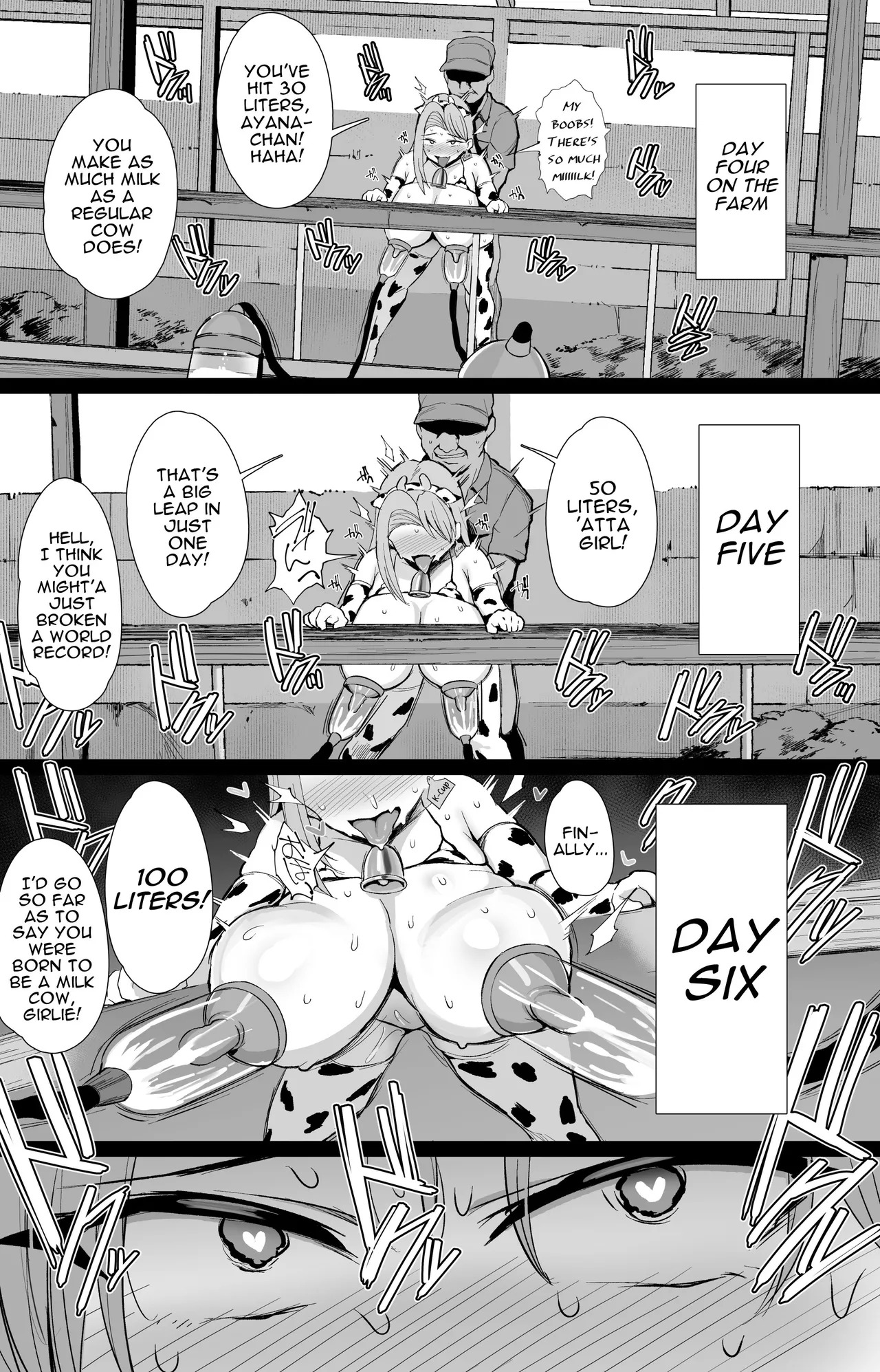 [Jack to Nicholson (NoriPachi)] Hajimete no Tanetsuke Sakunyuu Taiken | First Mating 'n Milking Experience [English] {Darg777} [Digital] - Page 32