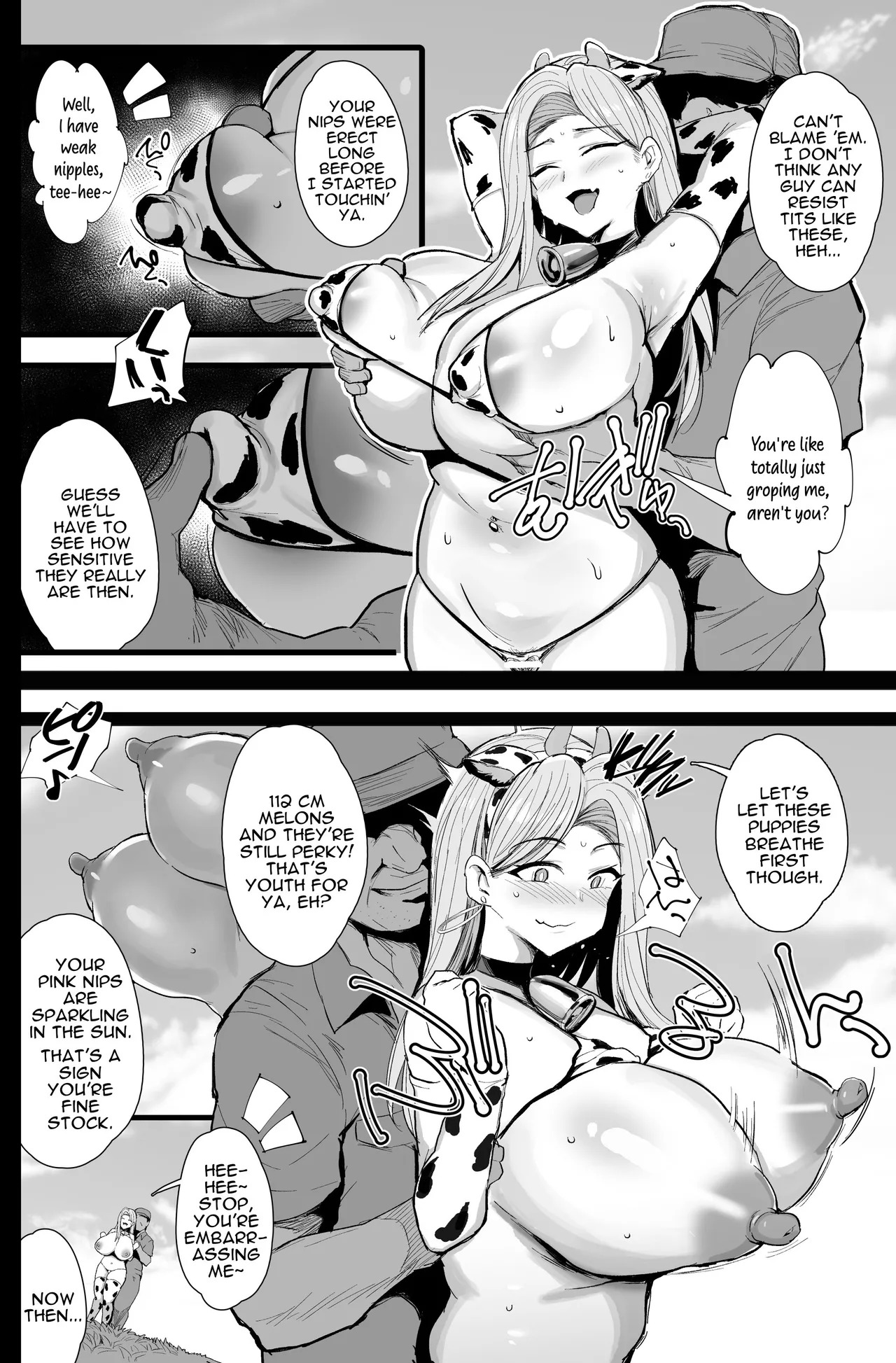 [Jack to Nicholson (NoriPachi)] Hajimete no Tanetsuke Sakunyuu Taiken | First Mating 'n Milking Experience [English] {Darg777} [Digital] - Page 9