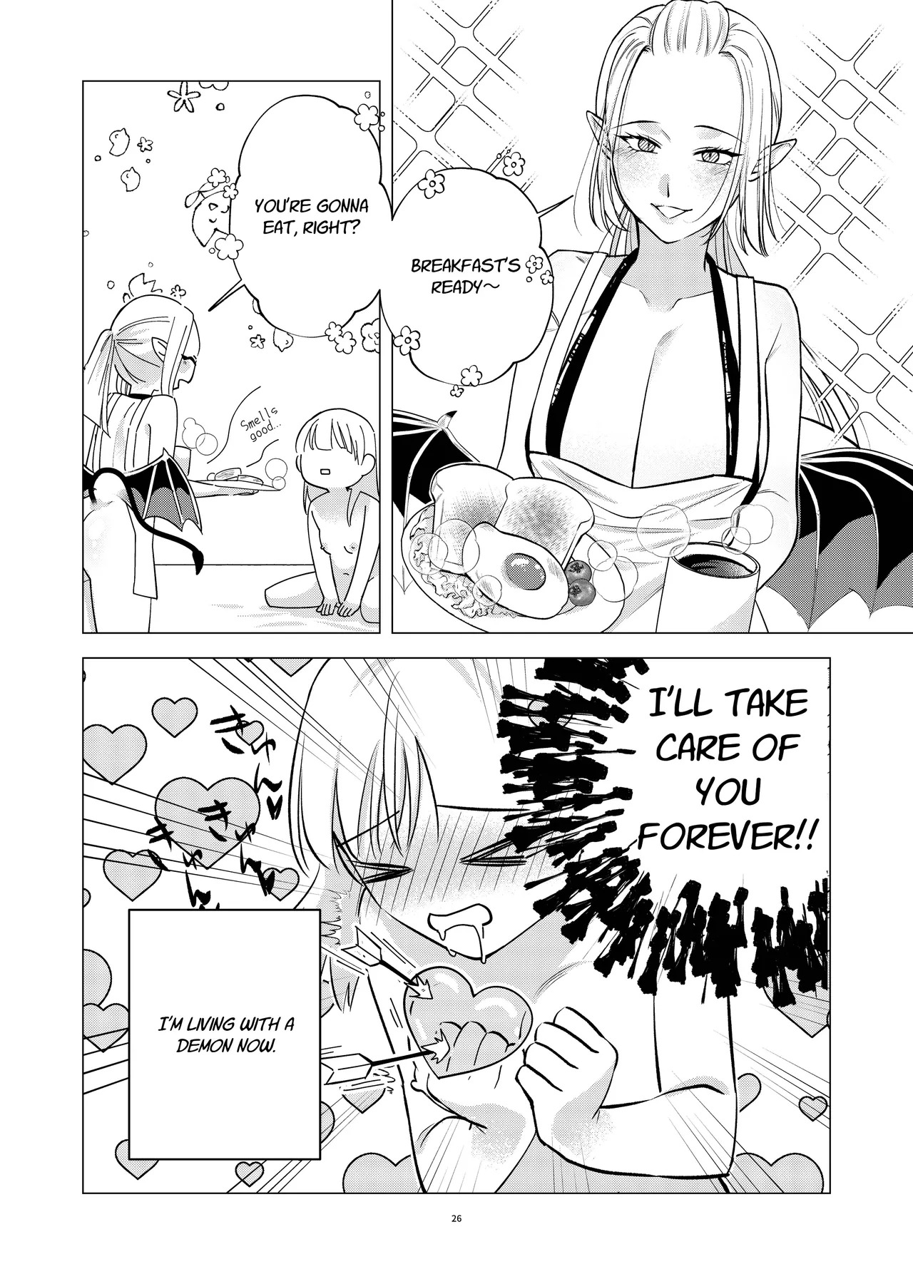 [Sugar Complex (Ichidou Pien)] Akuma to Dousei Hajimemashita | Living with a Demon [English] [Link-Link] - Page 26
