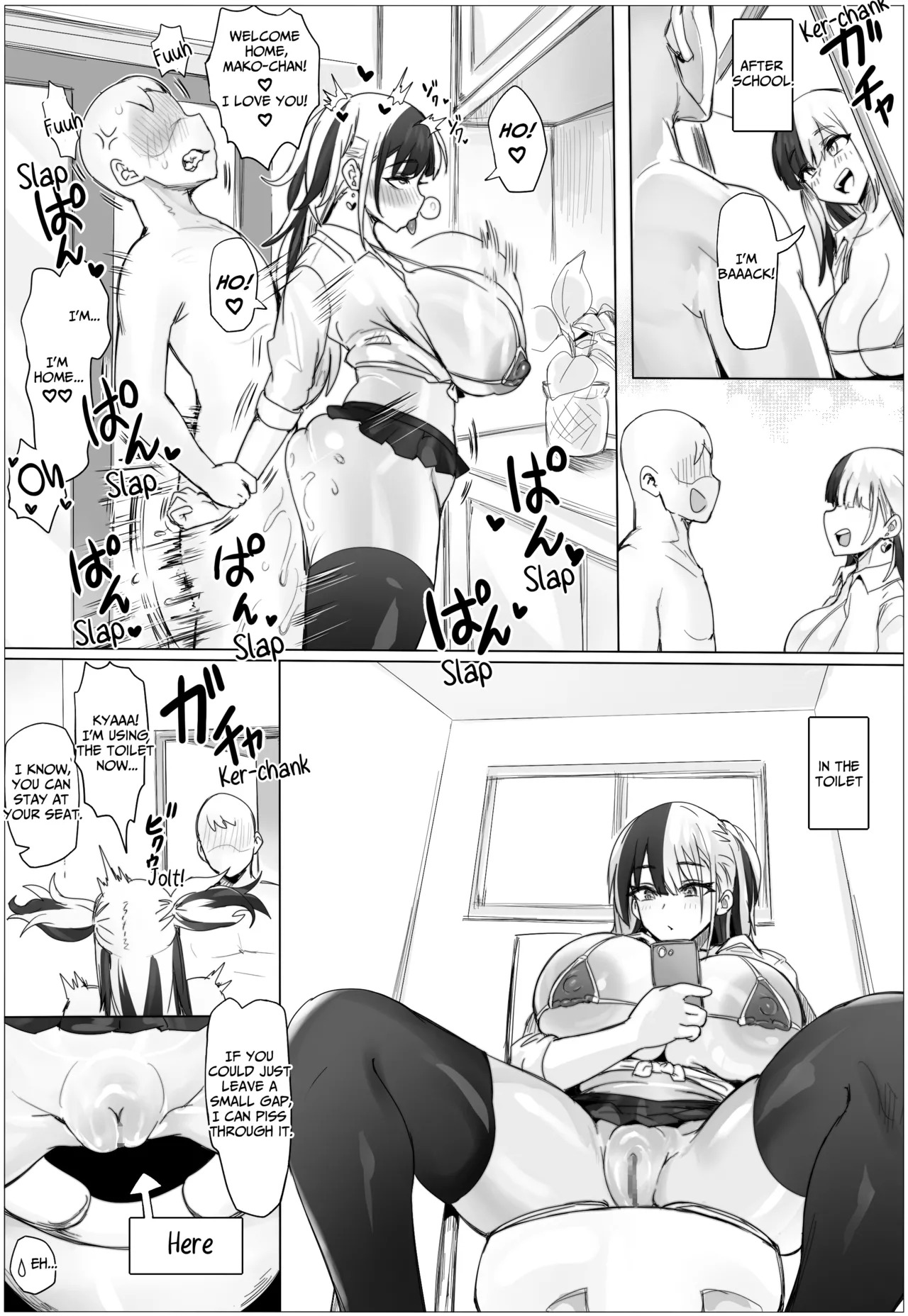 [Puranpuman] A House Full of Defenseless Women Is Full of Danger | Muteikou-san Chi ni wa Kiken ga Ippai [English] [Vivid Rabbit Translation] - Page 52