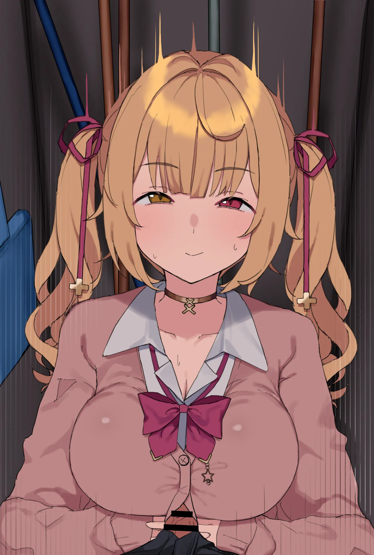[うらーー] ☆川にロッカーの中で手コキされたり着衣パイズリされるだけ (にじさんじ) - Page 28