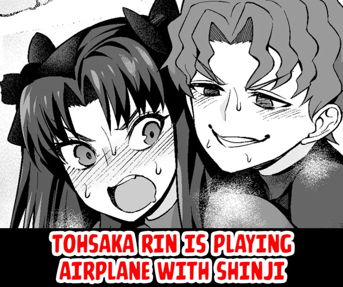 [Ankoman] Tōsakarin, Shinji to hikōki-gokko ❤ [English] [Kuraudo]