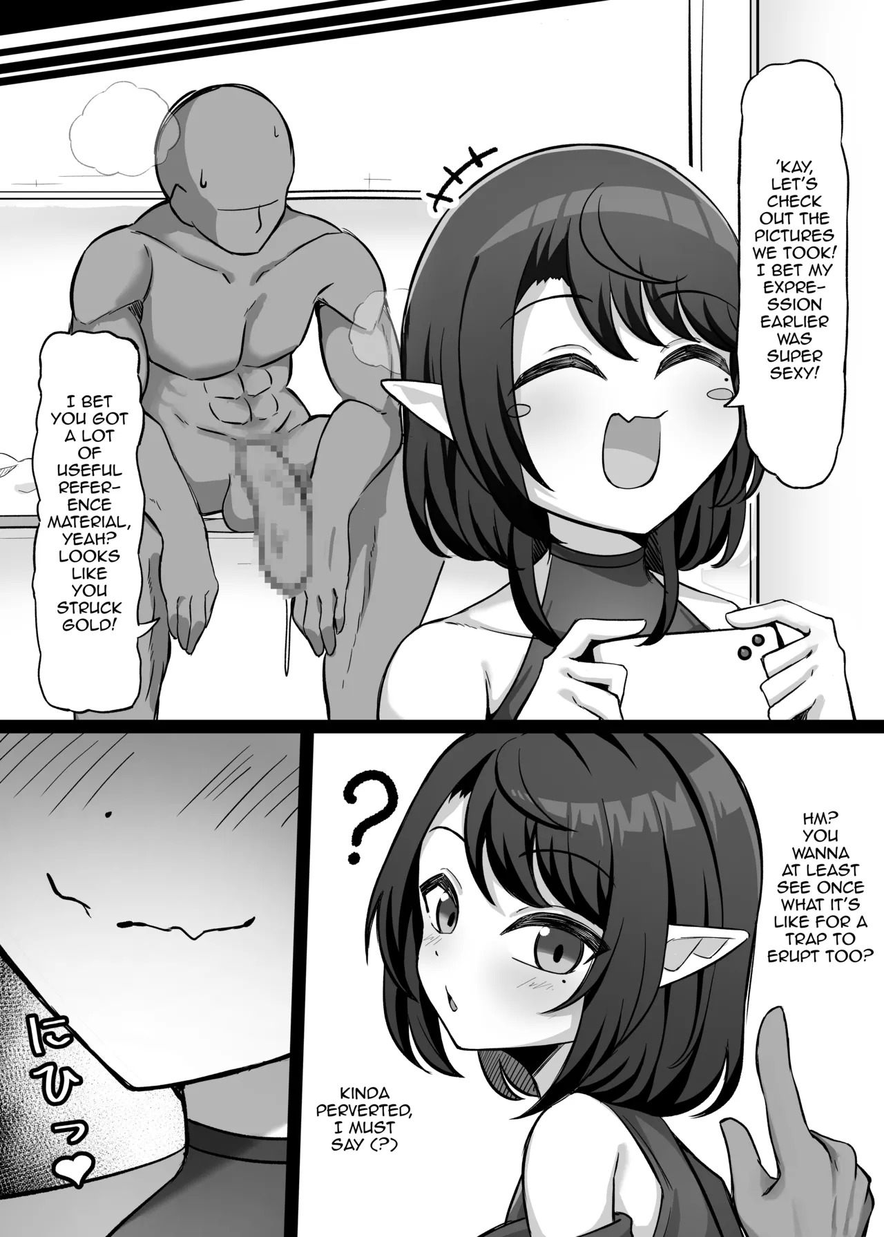 [HASHIRA14] Otokonoko Eshi ga Mizukara Ero Manga no Sozai ni Naru Koto [English] [mysterymeat3] [Digital] - Page 13