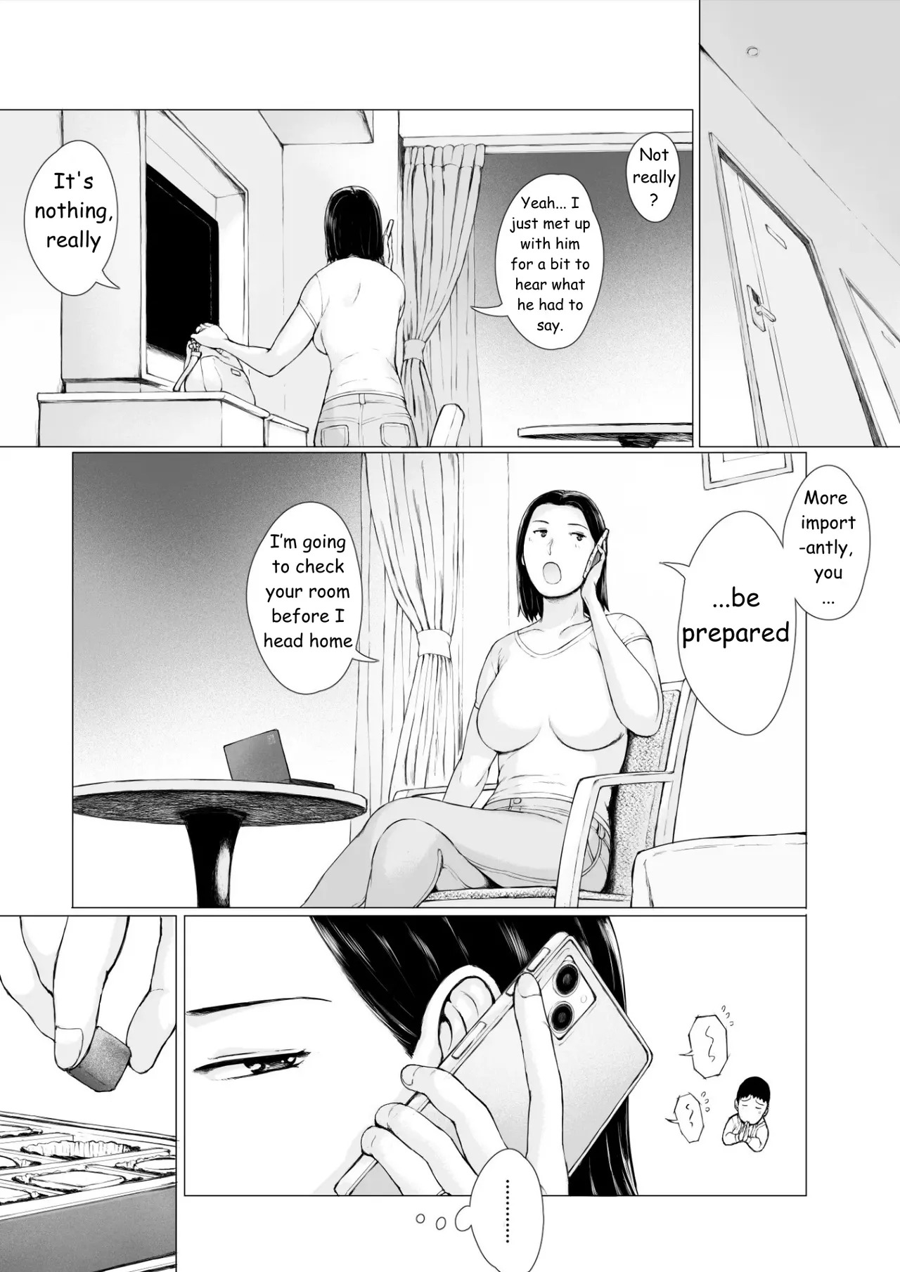 [Pulpo Azone] Oku-san Hitoban Damatte Washi ni Dakareena | —Ma'am, just stay quiet and let me hold you for one night - Page 15