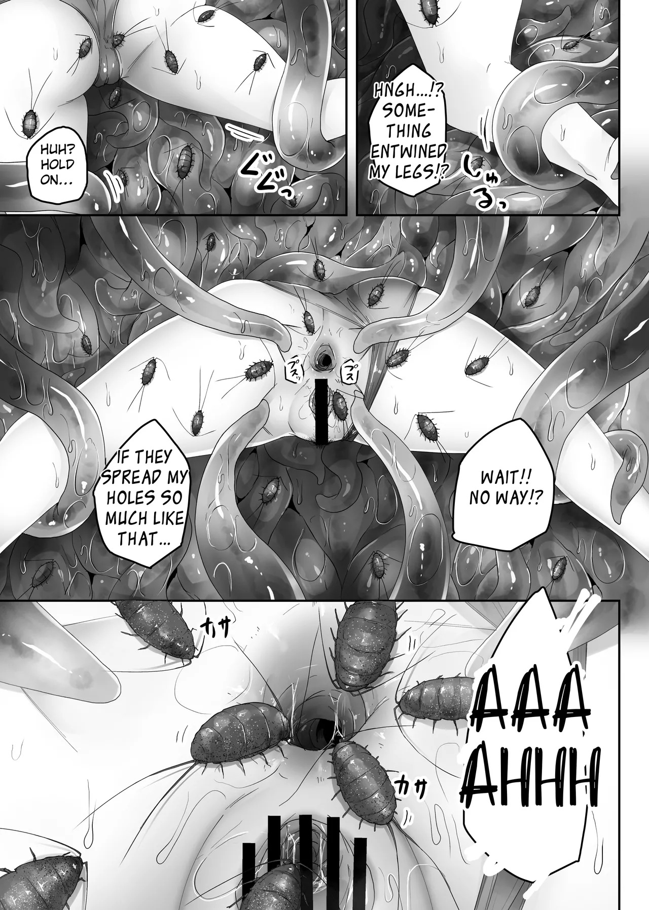 [TeruTeruGirl (Amano Teru)] Big-Breasted Swimsuit Girl Getting Turned into A Sea Slug's Nest [English] [EroGPx] - Page 15