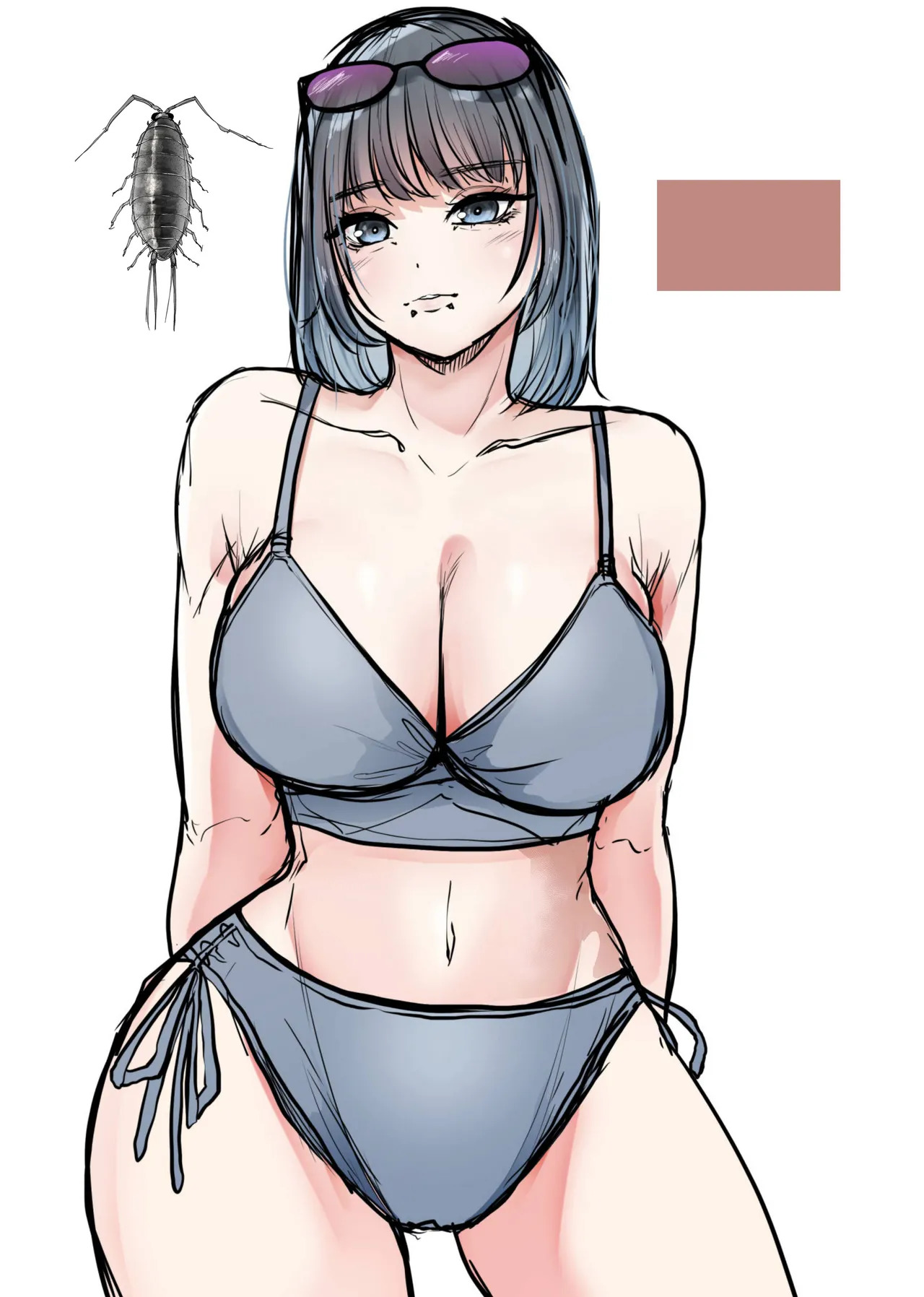 [TeruTeruGirl (Amano Teru)] Big-Breasted Swimsuit Girl Getting Turned into A Sea Slug's Nest [English] [EroGPx] - Page 36