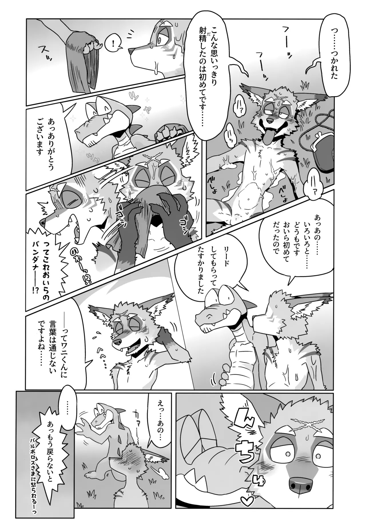 [Kemoket 13] [Nikunabe] Roar! Amorey! (2023-05) - Page 23