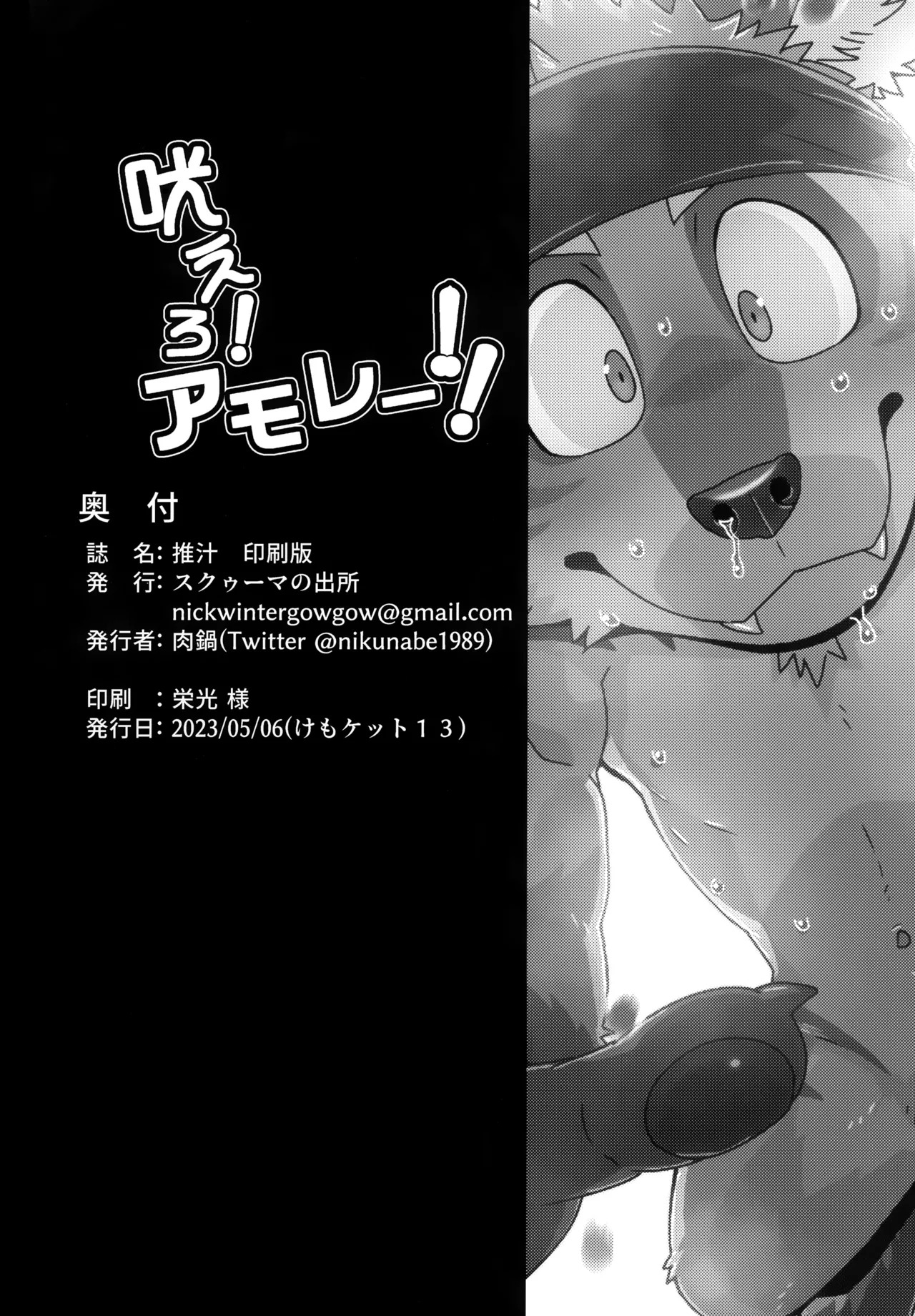 [Kemoket 13] [Nikunabe] Roar! Amorey! (2023-05) - Page 27