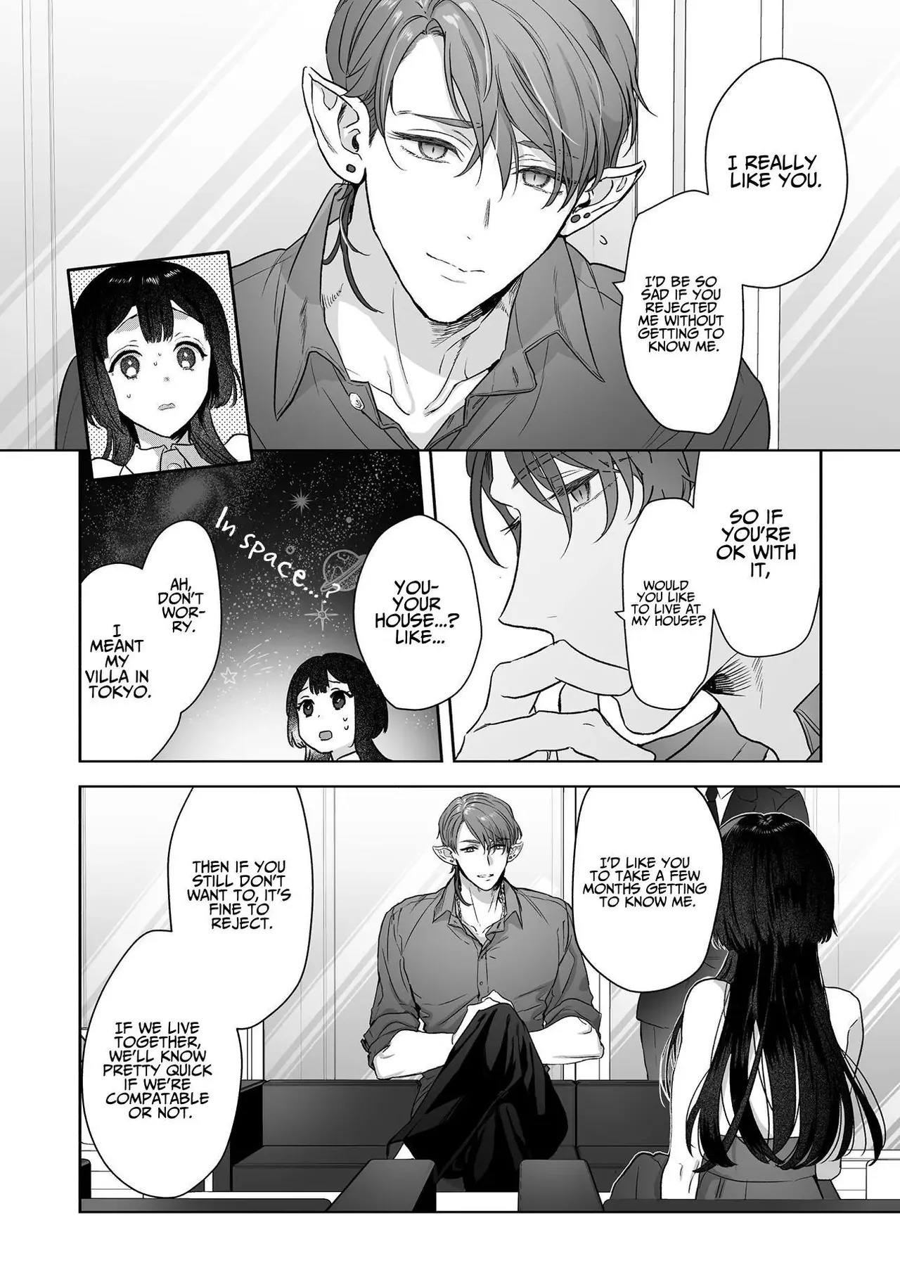 [Kimi ni Shuushin (Burger Sand Kimi)] Uchuu no Siso-sama no Tugai ni Naru shika Nai! | I Have No Choice But to Become the Universal Progenitor's Mate! & Extra chapter - Page 10