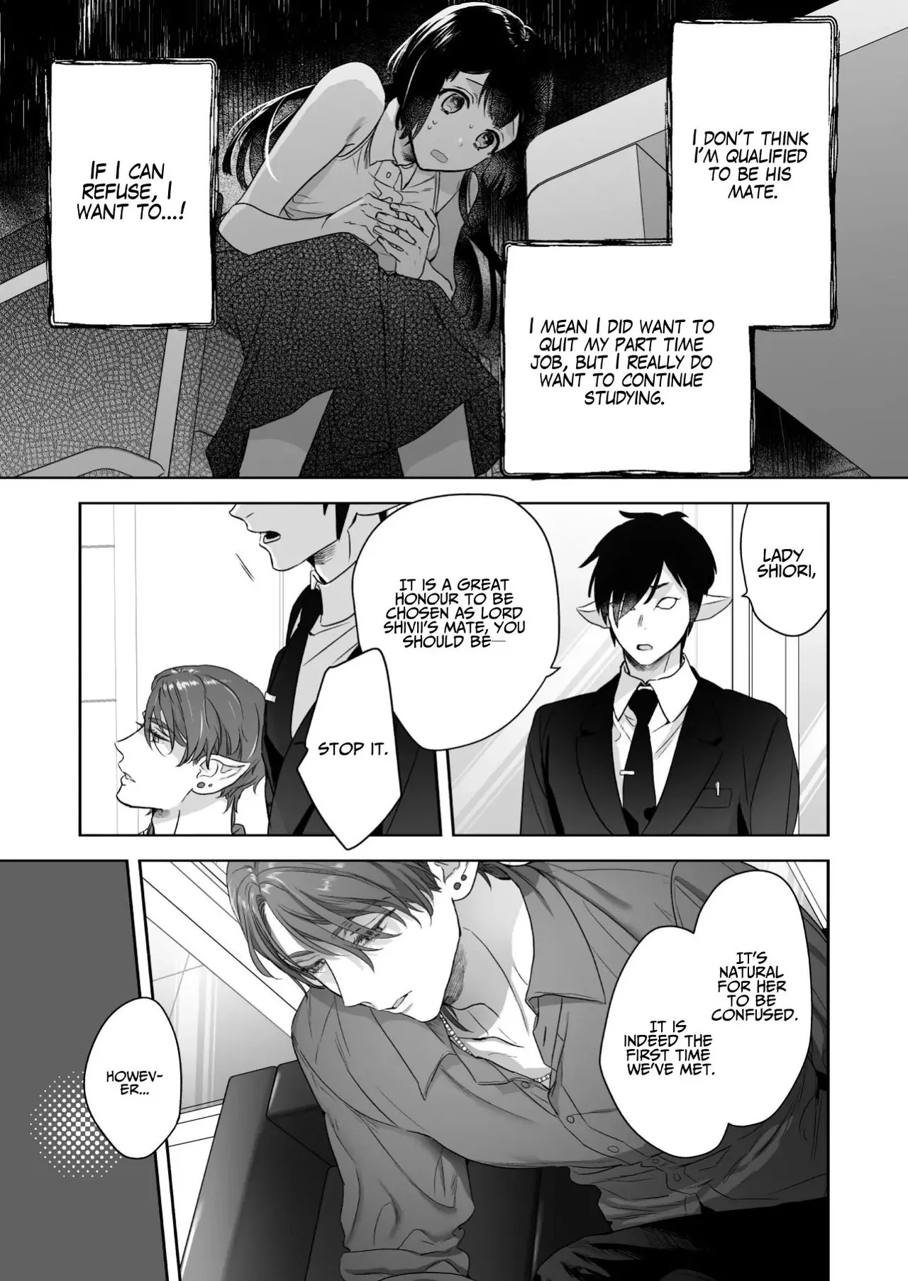 [Kimi ni Shuushin (Burger Sand Kimi)] Uchuu no Siso-sama no Tugai ni Naru shika Nai! | I Have No Choice But to Become the Universal Progenitor's Mate! & Extra chapter - Page 9