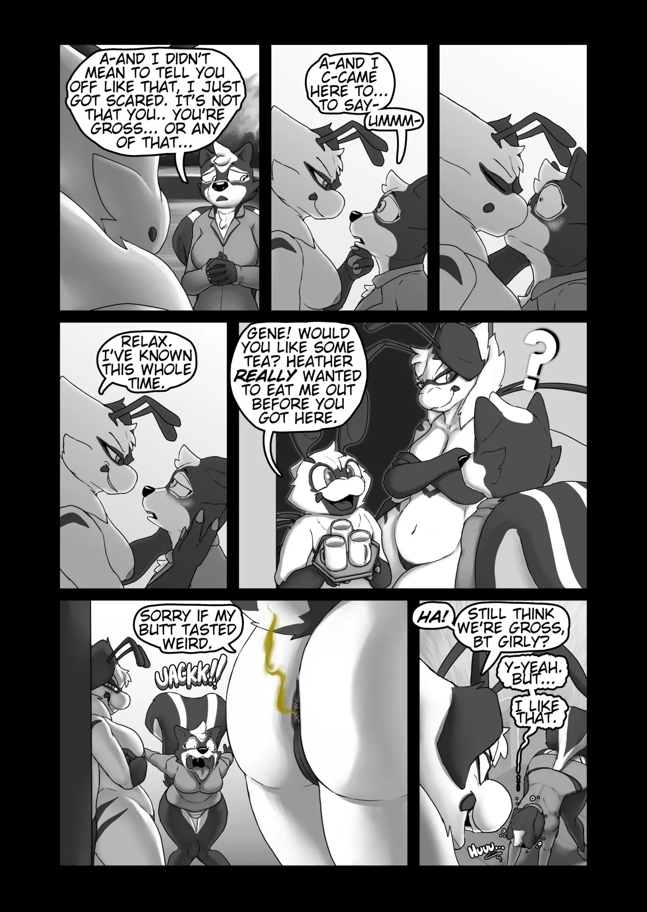 [SooMiR] B.R.A.P. (Bee Related Art Project): Chapter 20 - Smell Bottom Genes - Page 9
