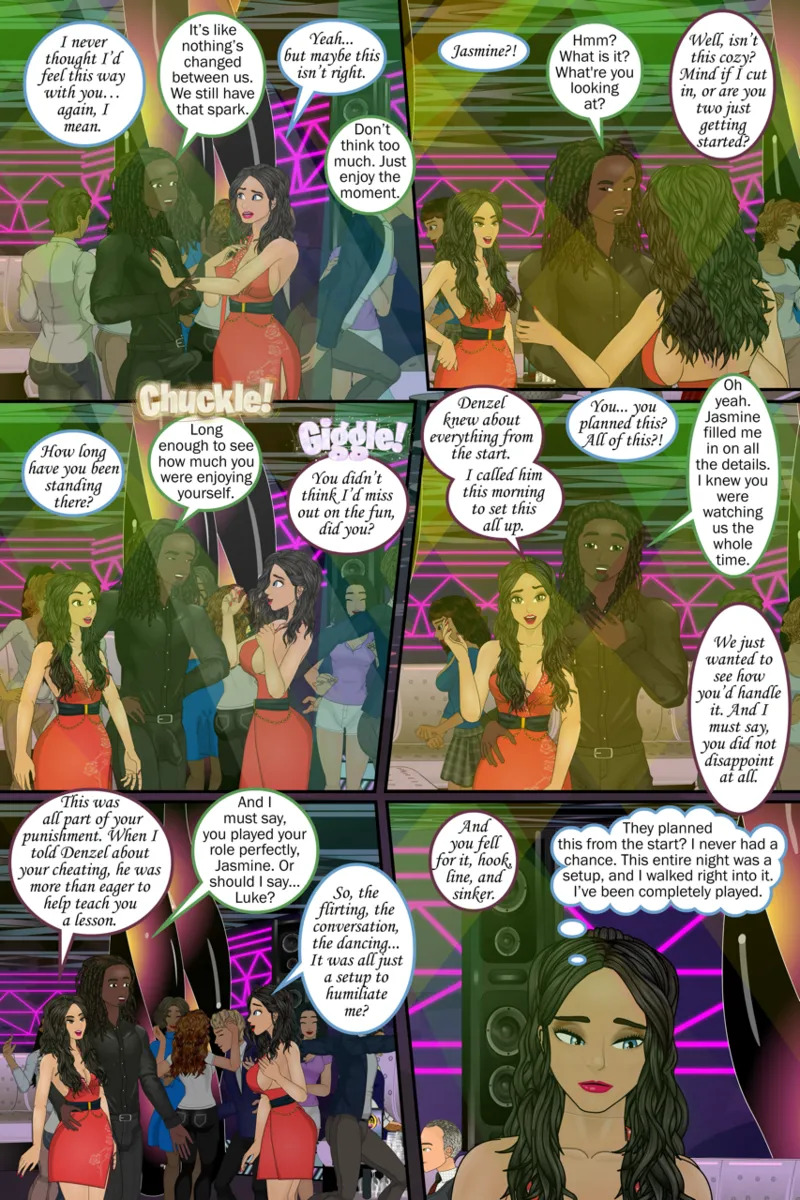 [SapphireFoxx] Cheaters Punishment: Man to Mistress - Page 25