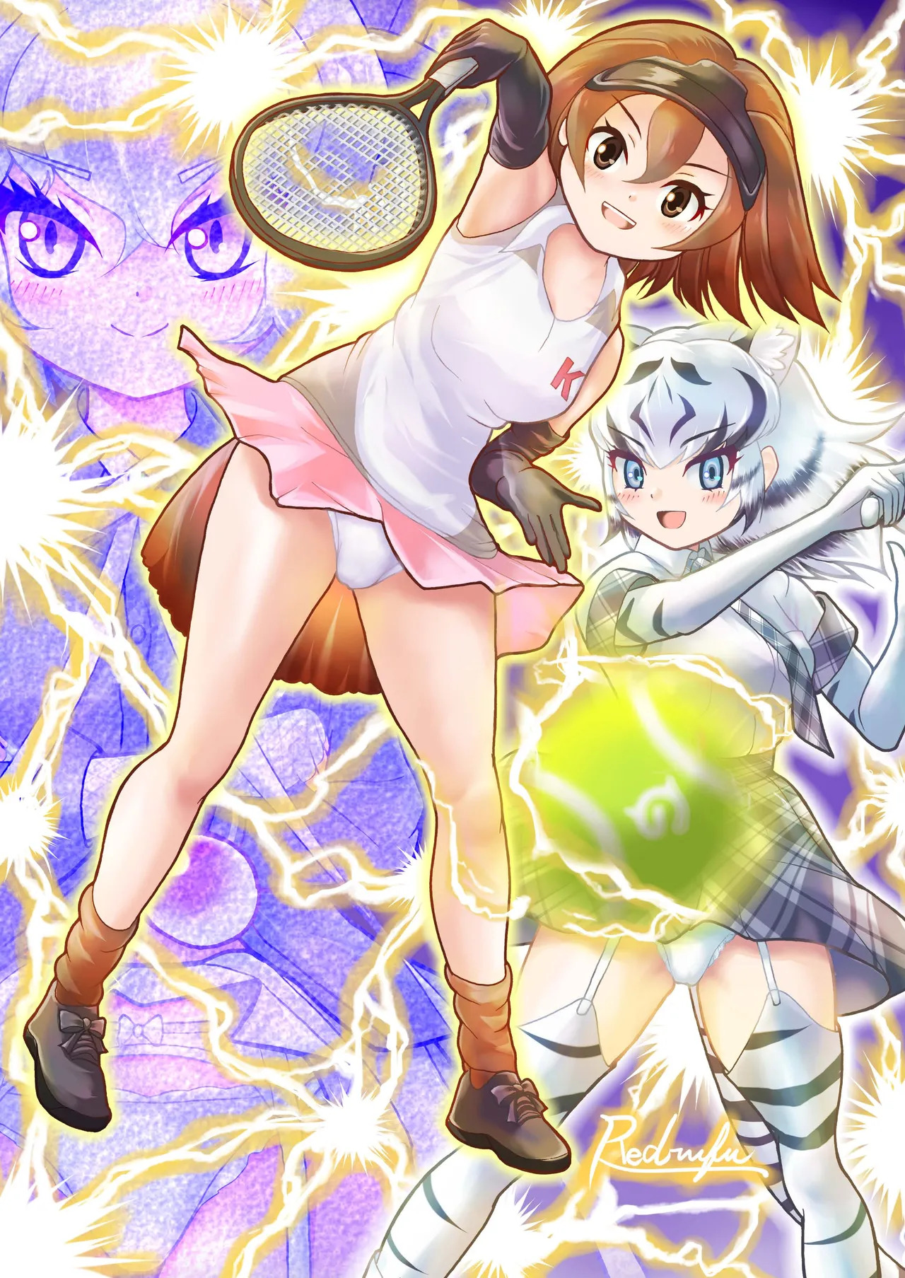 [Oaugu Honpo (Various)] KemoFri Ecchi na Opantsu Goudou (Kemono Friends) [Digital] - Page 67