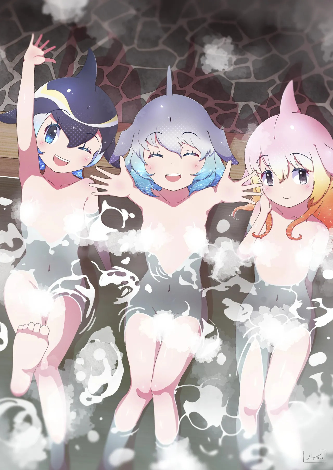 [Usagigoya (Various)] KemoFri Onsen goudou ~Yokujou de yokujou wa dame nano ne!~ (Kemono Friends) [Digital] - Page 10