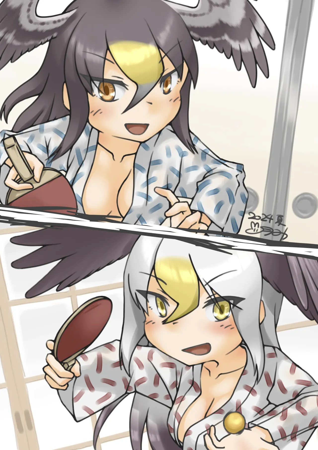 [Usagigoya (Various)] KemoFri Onsen goudou ~Yokujou de yokujou wa dame nano ne!~ (Kemono Friends) [Digital] - Page 6