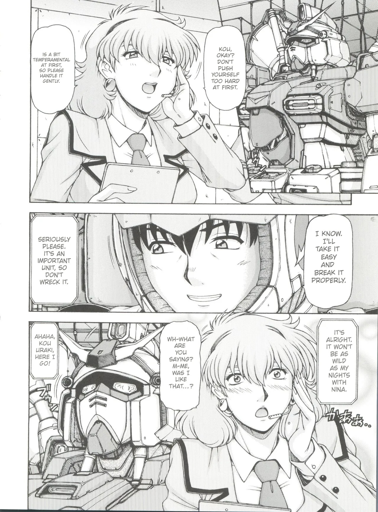 [ONE-SEVEN (Hagane Tetsu)] RED MUFFLER 0083 (Gundam 0083) - Page 19