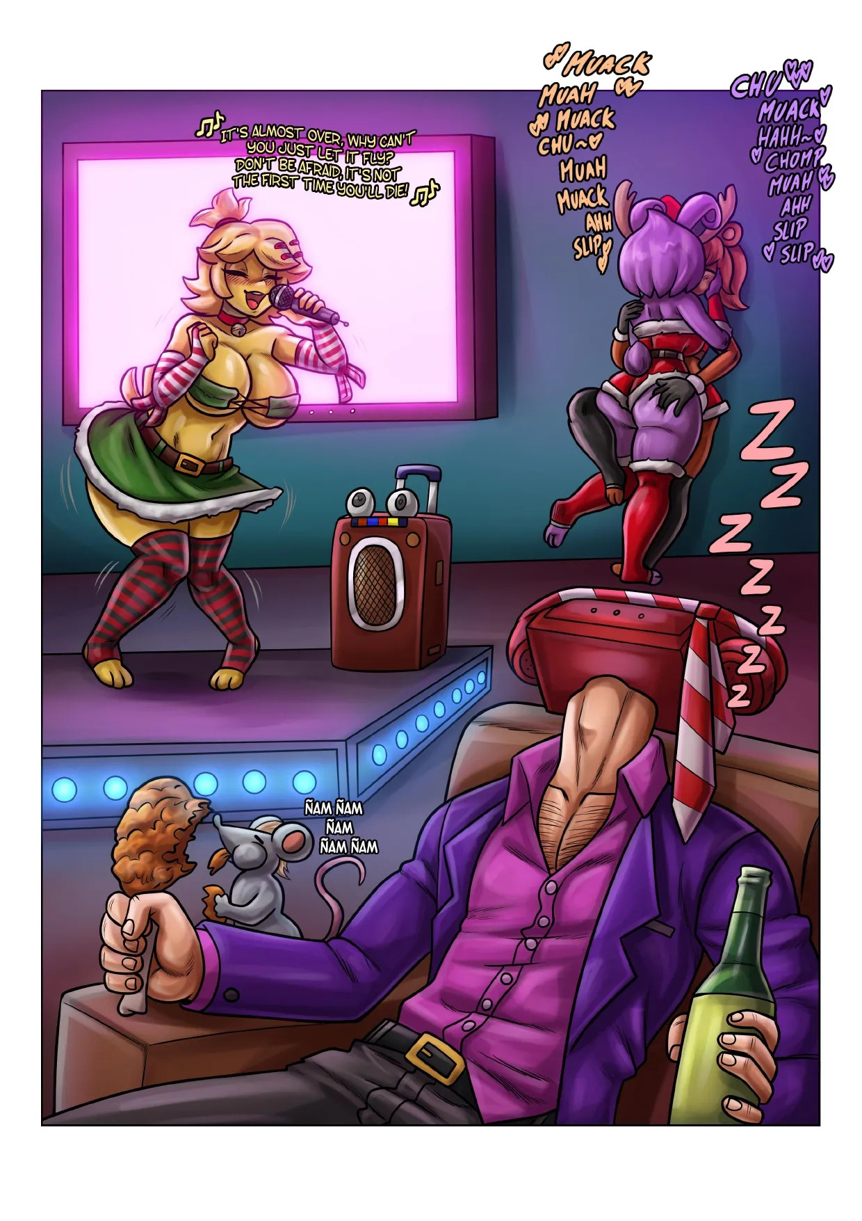 [Fatal Fire Studios] Fap nights at Frennis 7 "THE XMAS OFFER" (Five Nights at Freddys) - Page 27