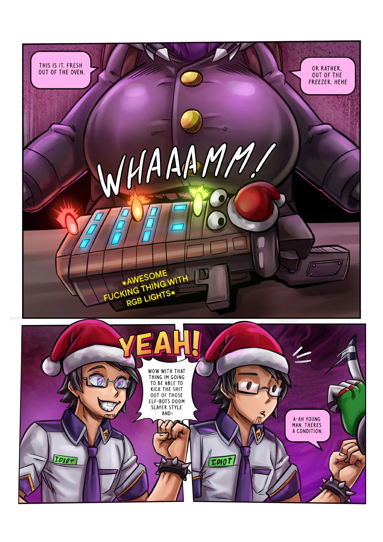 [Fatal Fire Studios] Fap nights at Frennis 7 "THE XMAS OFFER" (Five Nights at Freddys) - Page 9