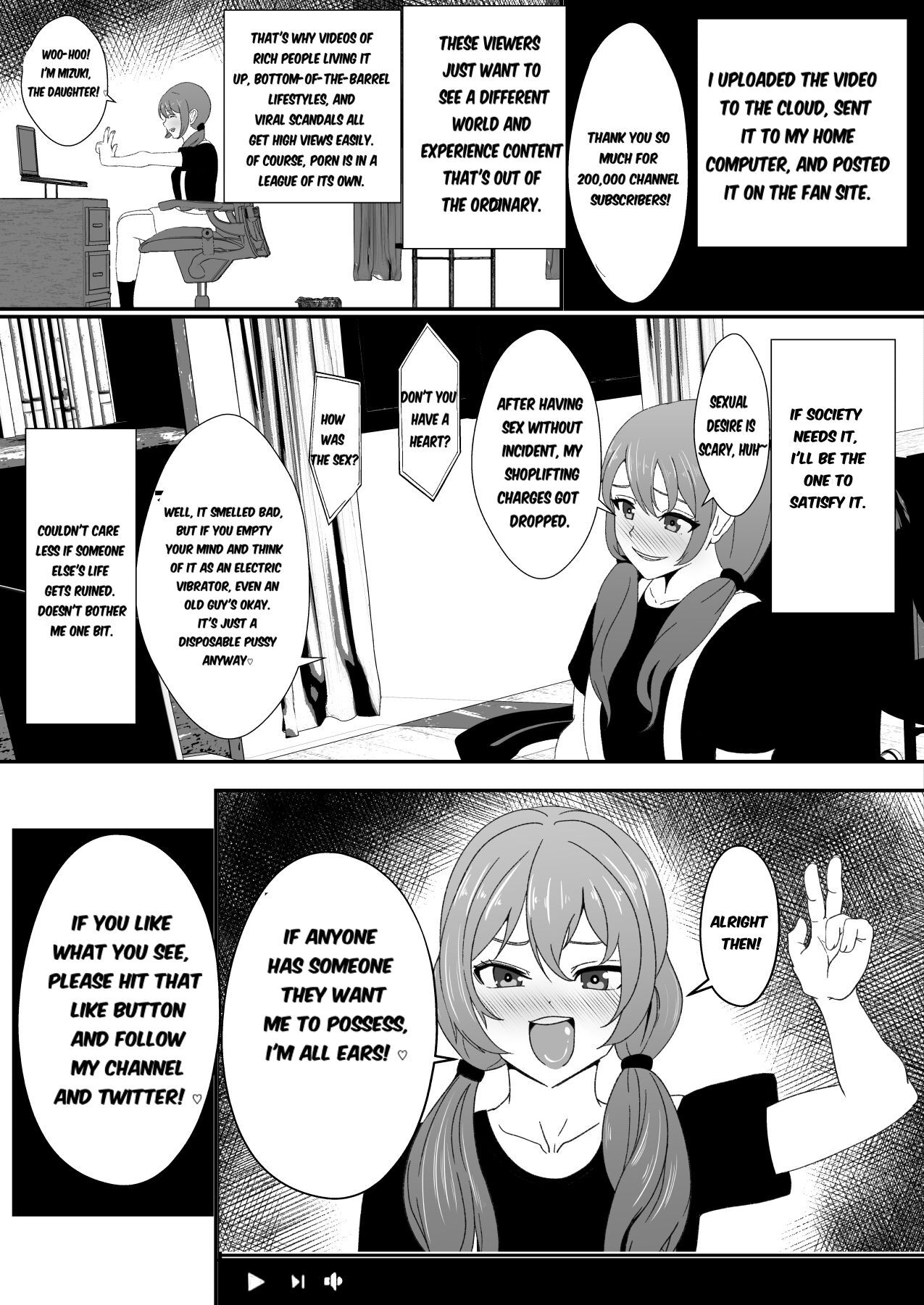 [Icchao Murasakiimoren new] Hyoui-kei YTuber ~ Ubatta Karada de Haishin Katsudou ~ Possession-Type YTuber ~ Streaming with a Stolen Body - Page 53