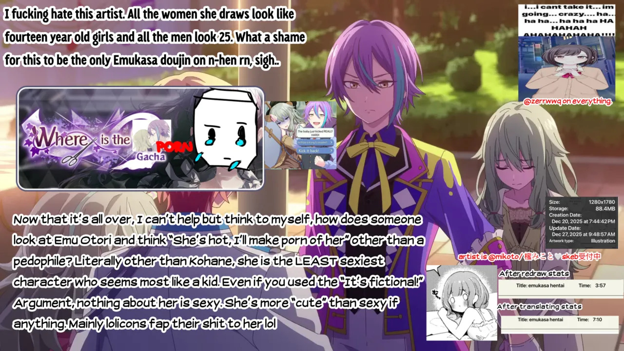[Honey Sugar Pot (Mikoto)] TsukaEmu♡Assorted (Project Sekai) [Incomplete] - Page 22