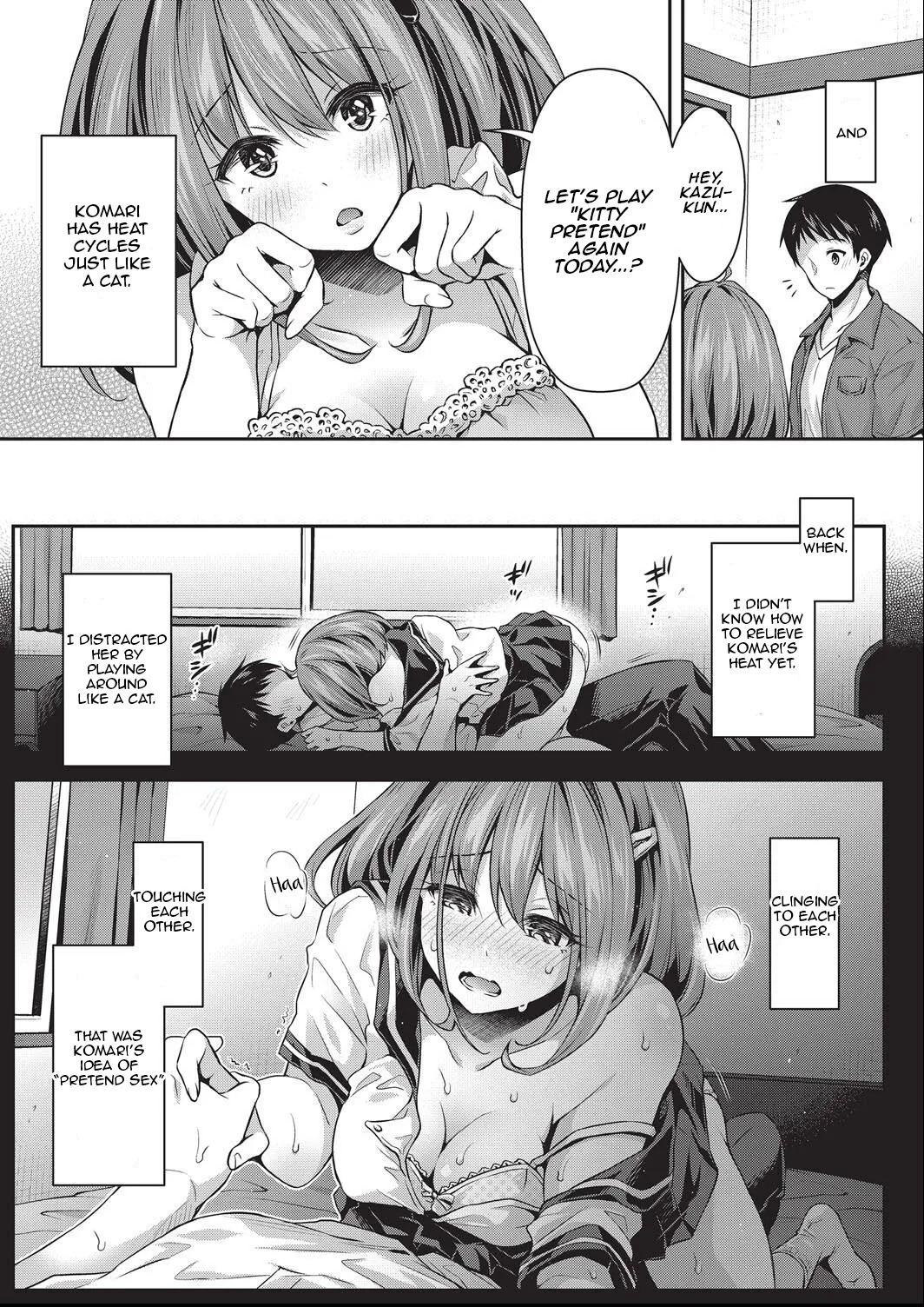 [Hachigo] Nyan Nyan Gokko | Playing Meow-Meow (Kozukuri H ni Kyoumi Shinshin na Shojokko-tachi) [English] [Aishi21] [Digital] - Page 3